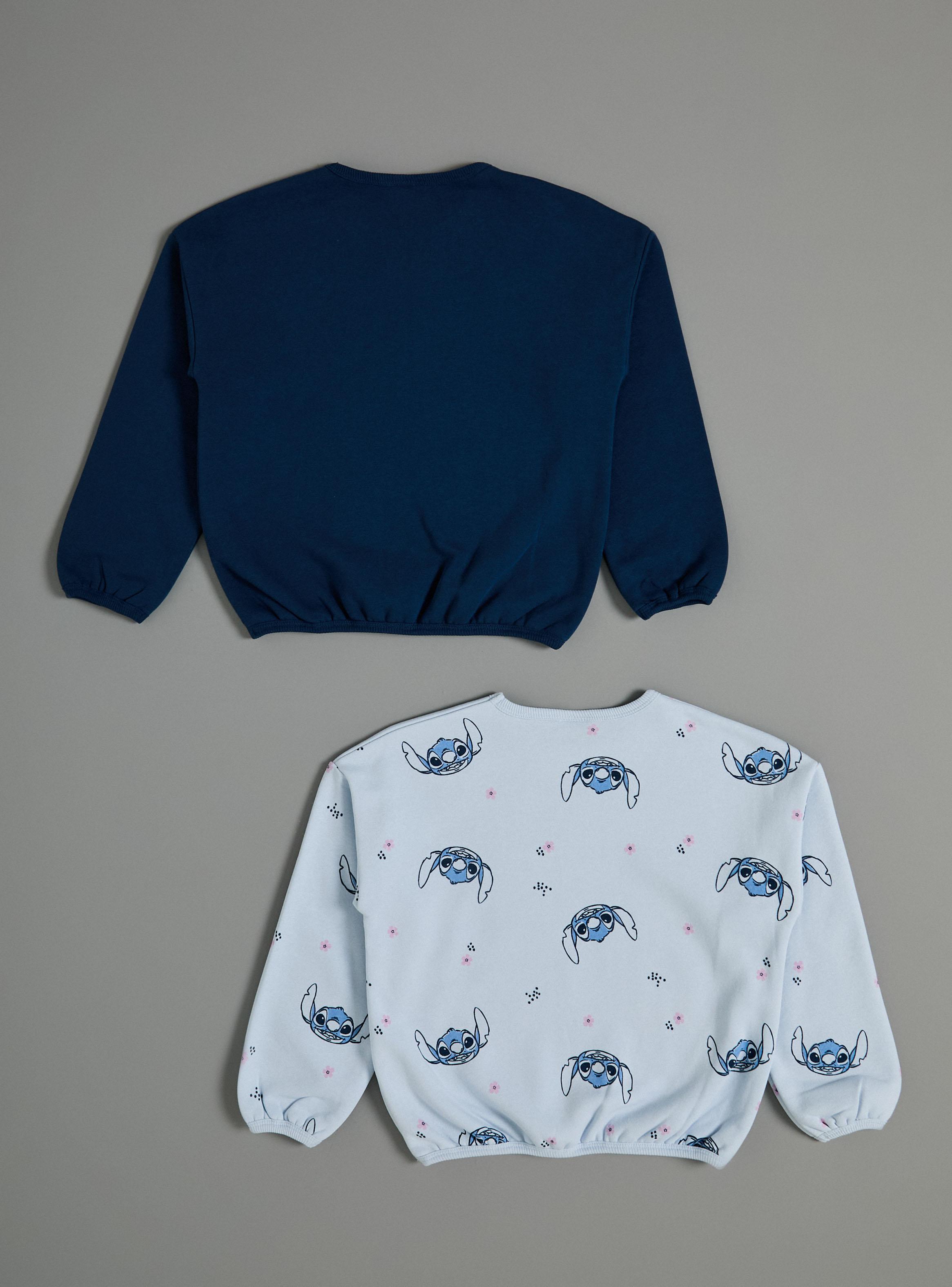 Pack de Polerones Estampado Stitch Algodón-2