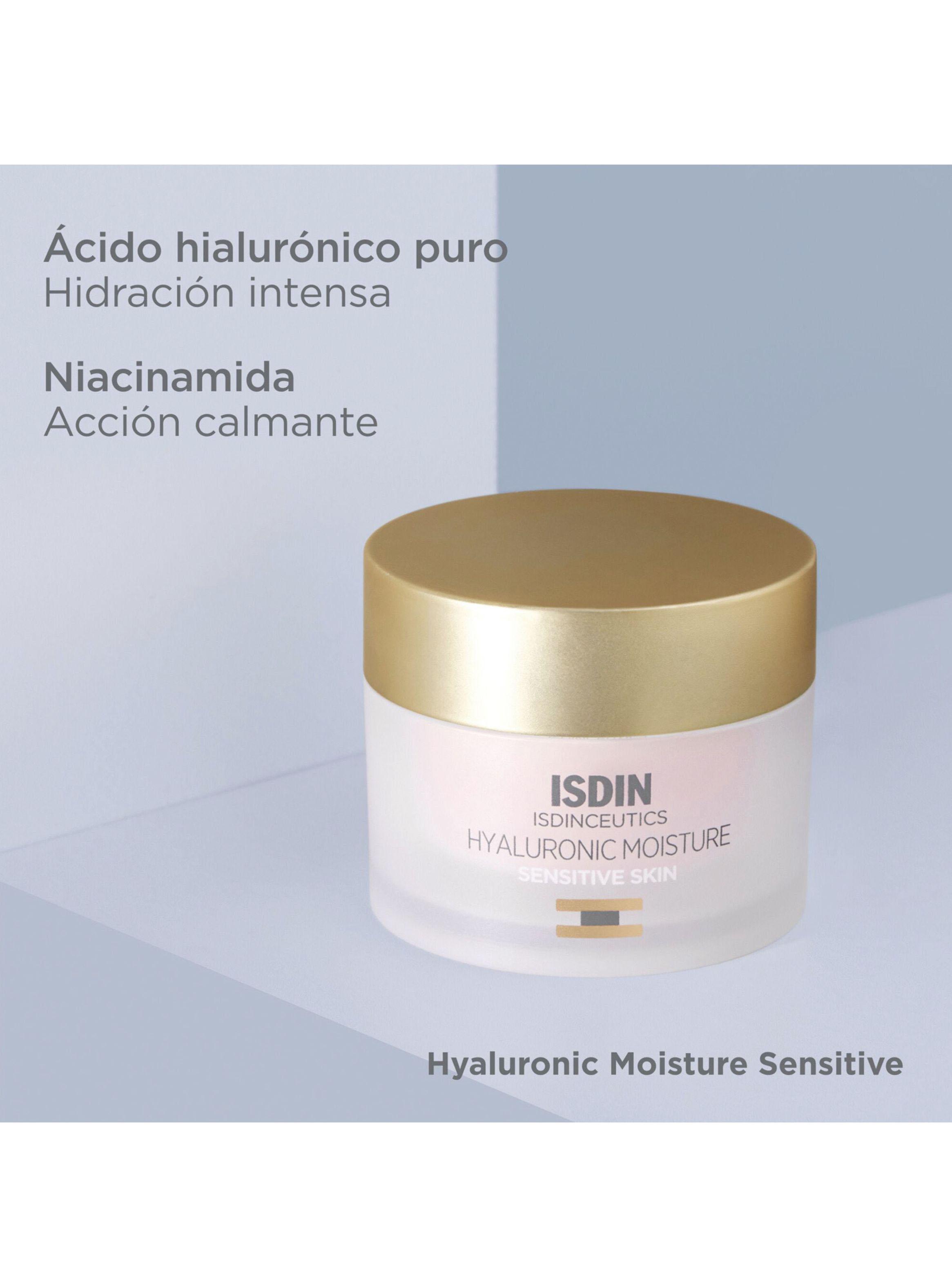 Set Isdinceutics Rutina Hidratante Hyaluronic Moisture Sensitive Skin 50 g-2