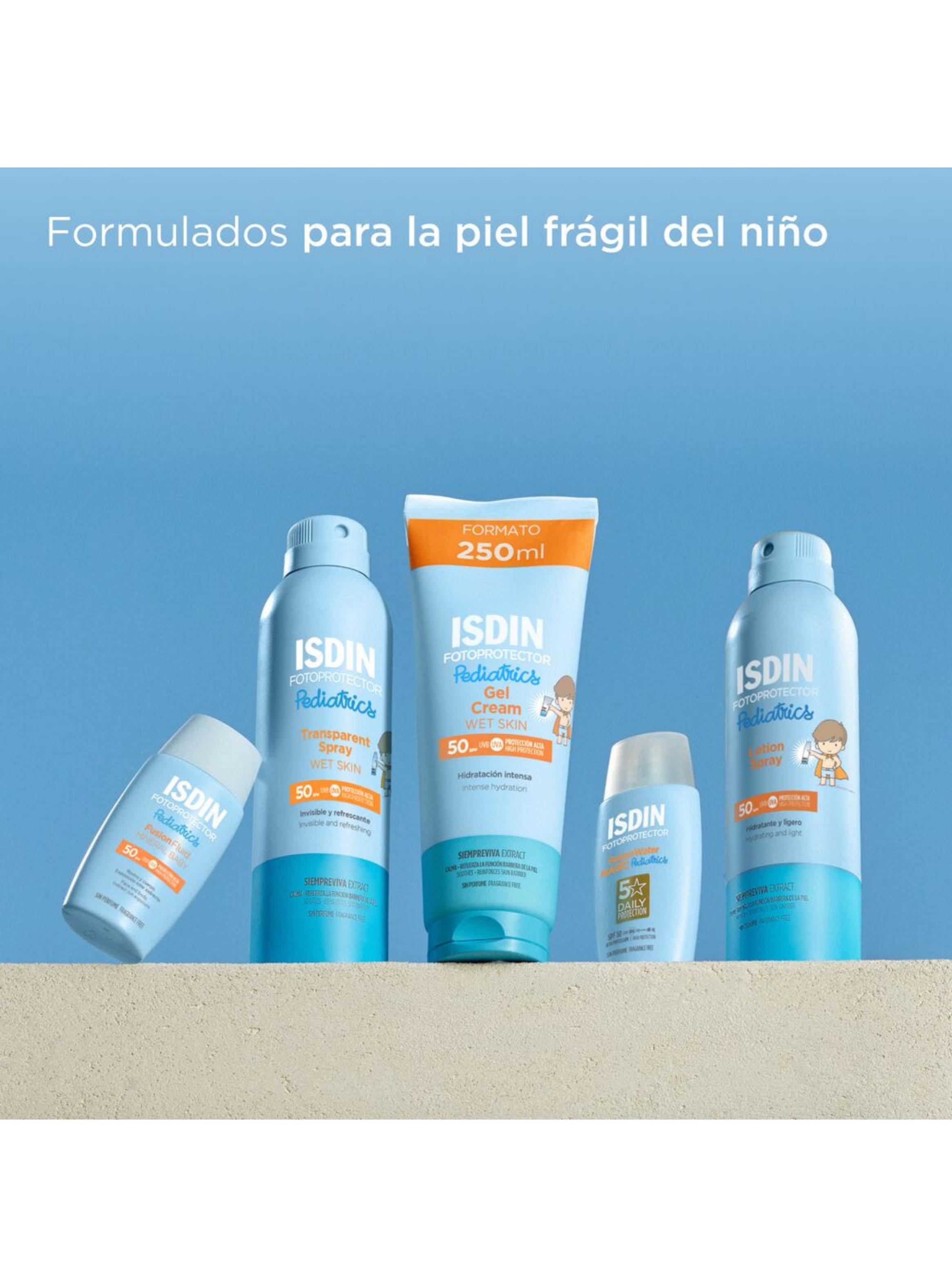 Set ISDIN Fotoprotección Facial y Corporal Pediatrics SPF50 + Toalla de Regalo-3