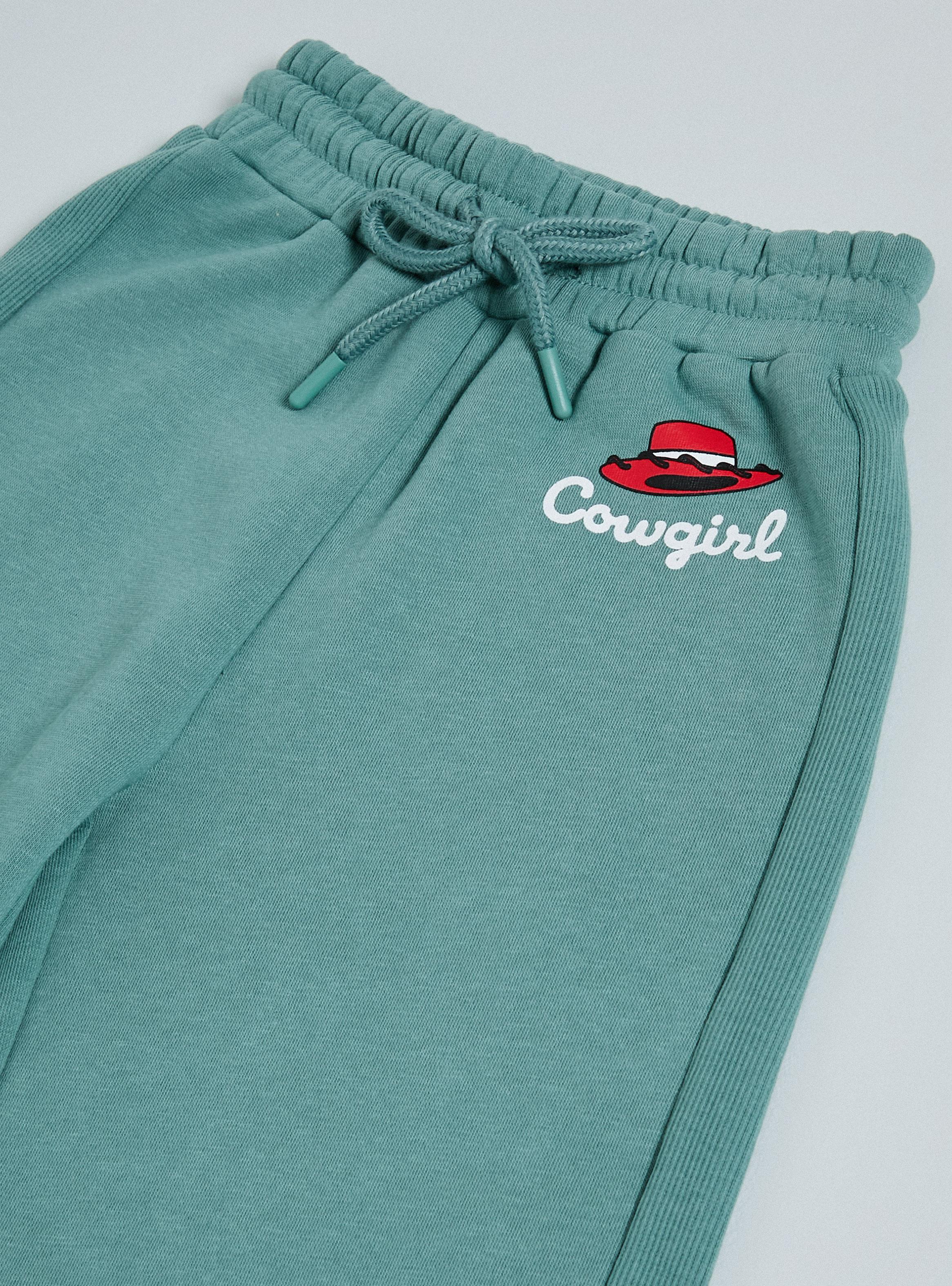 Pantalón Wide Leg  Estampado Pixar Algodón-3