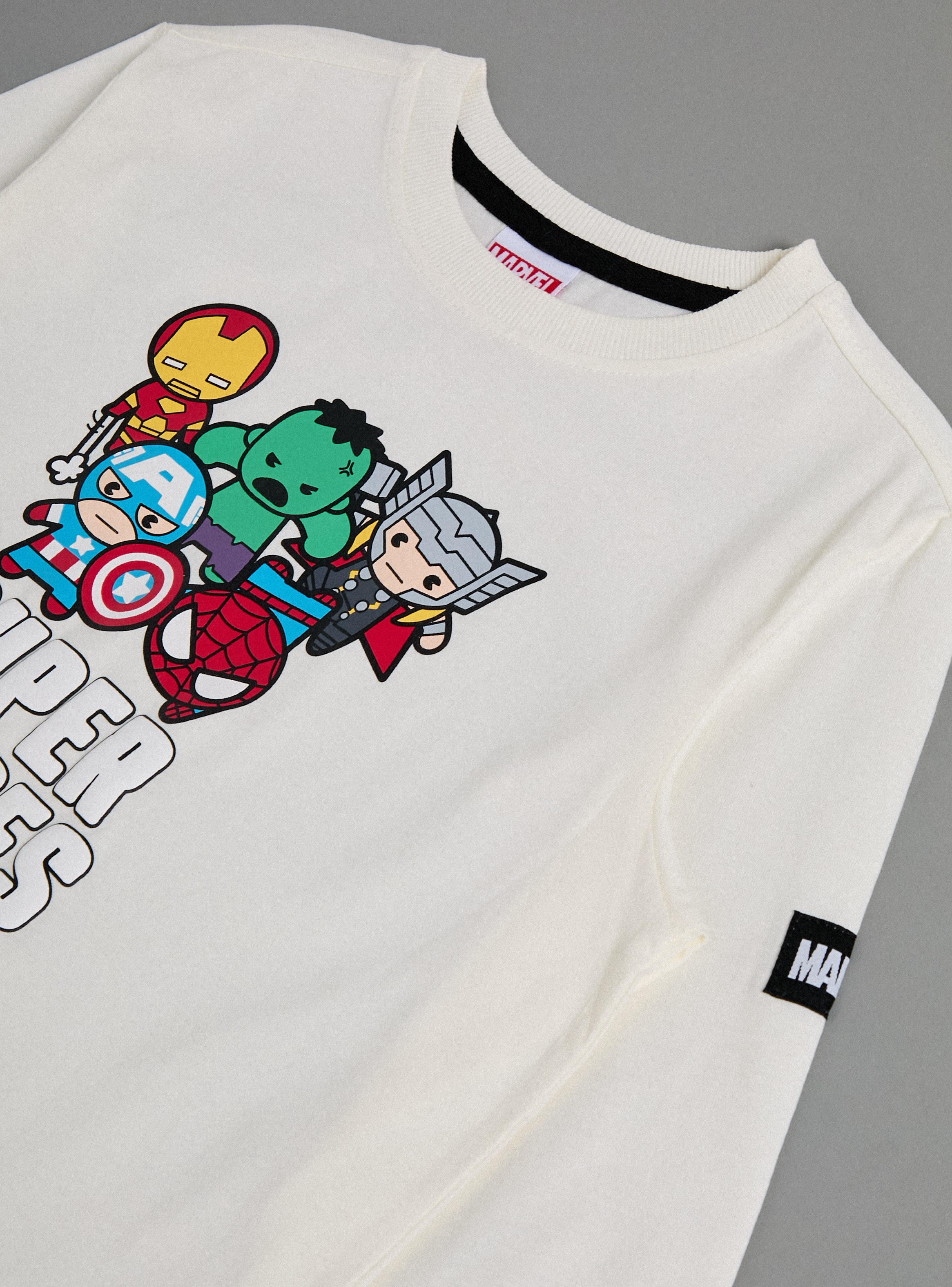 Polera Estampada Avengers Algodón-3