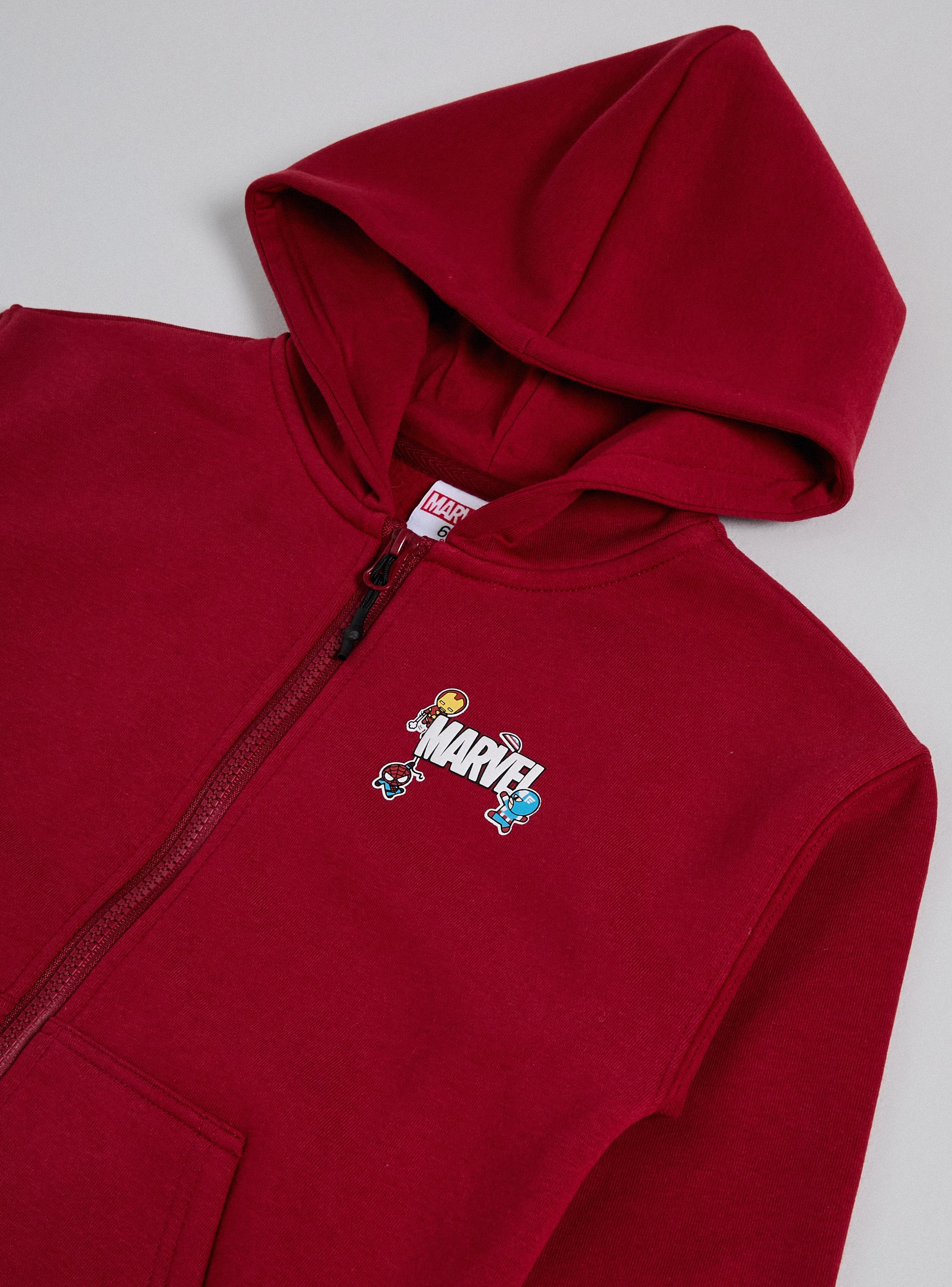 Polerón con Capucha Personajes Avengers Algodón-3