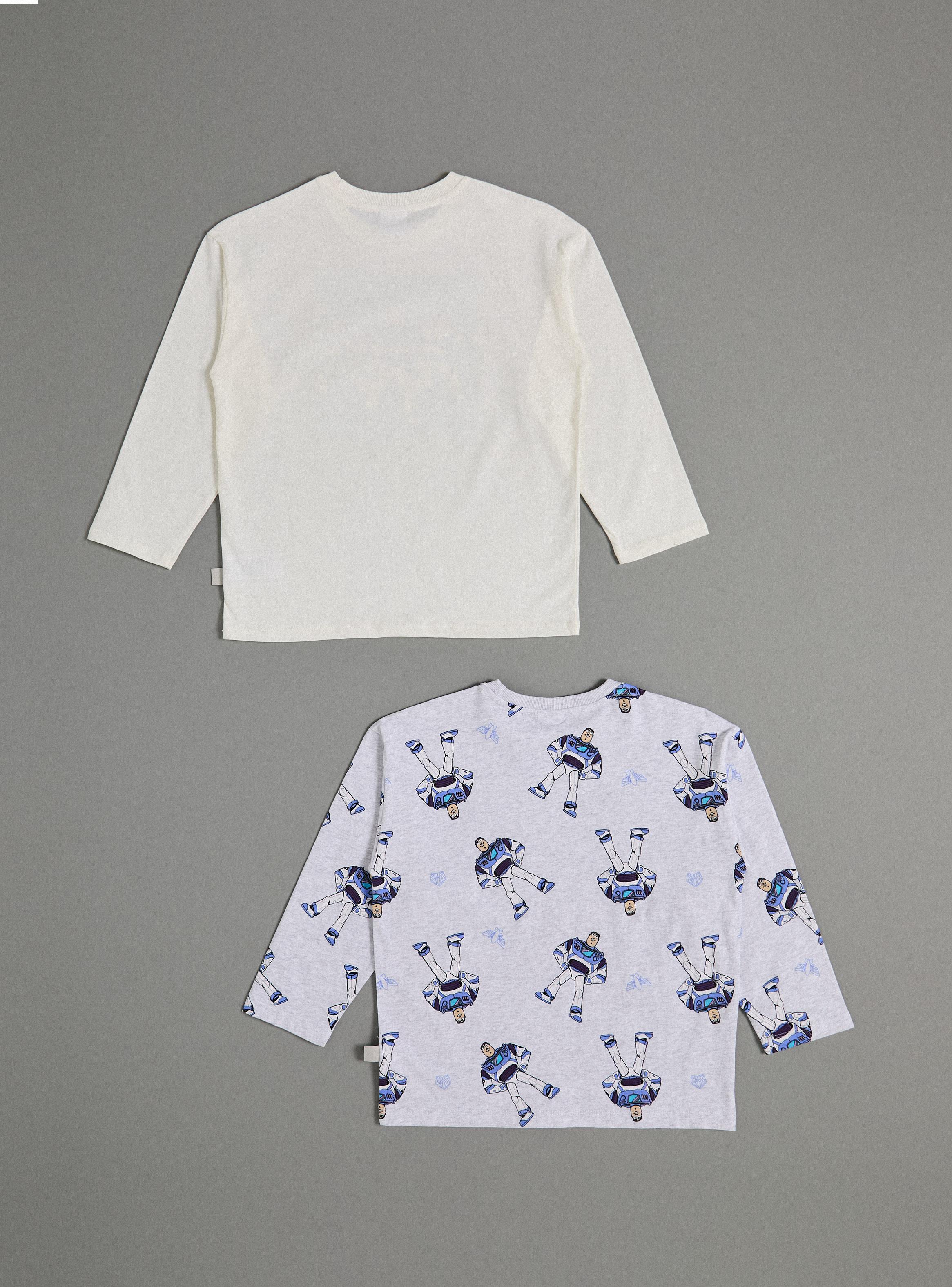 Pack de 2 Poleras Estampado Pixar Algodón-2