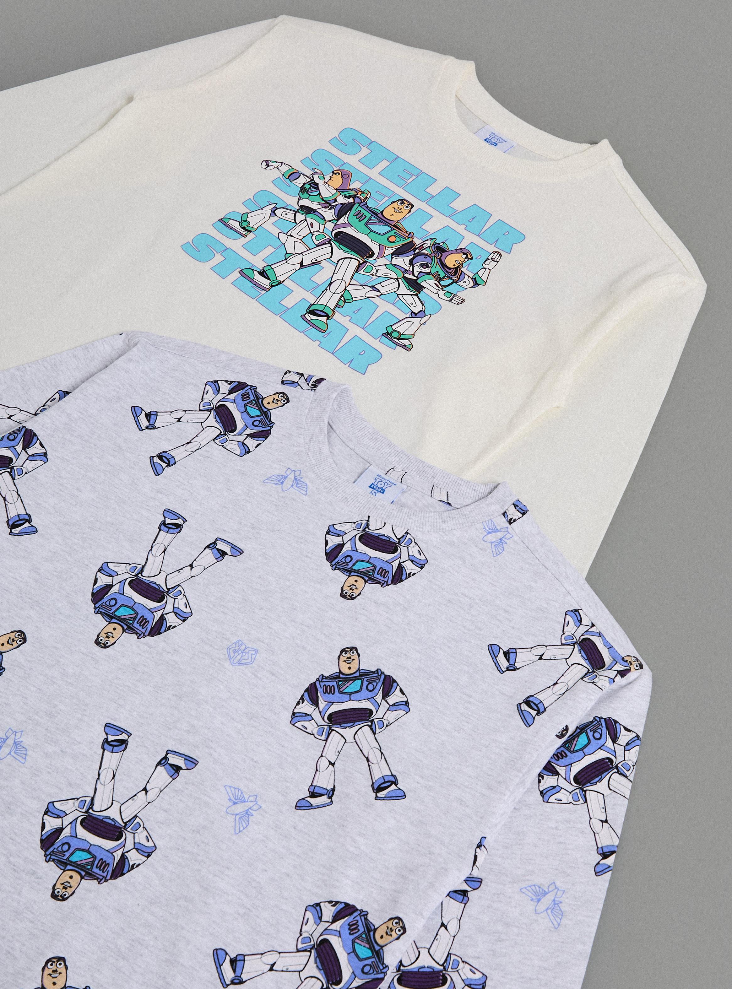 Pack de 2 Poleras Estampado Pixar Algodón-3