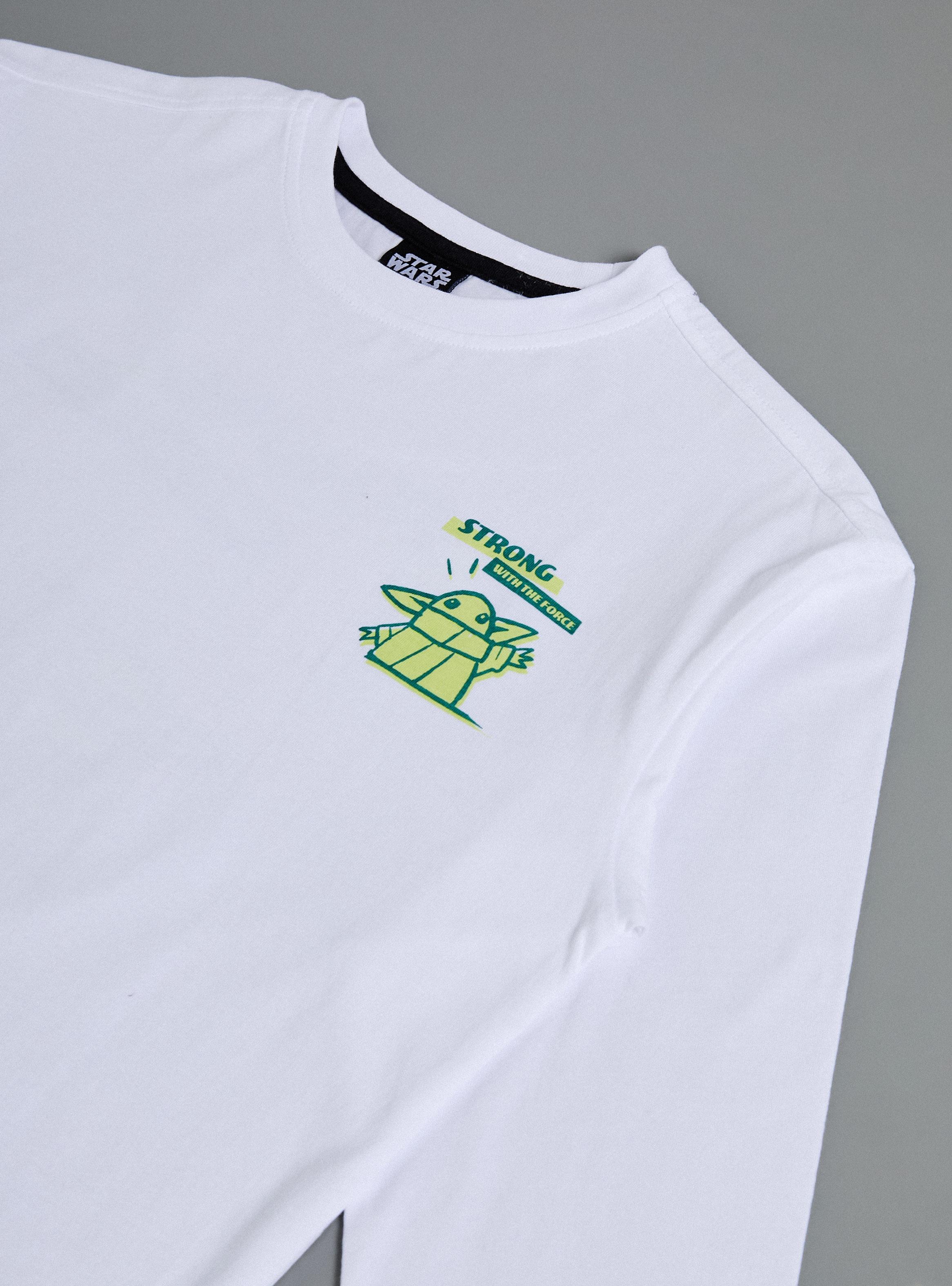 Polera Estampado Mandalorian Frente y Espalda Algodón-3