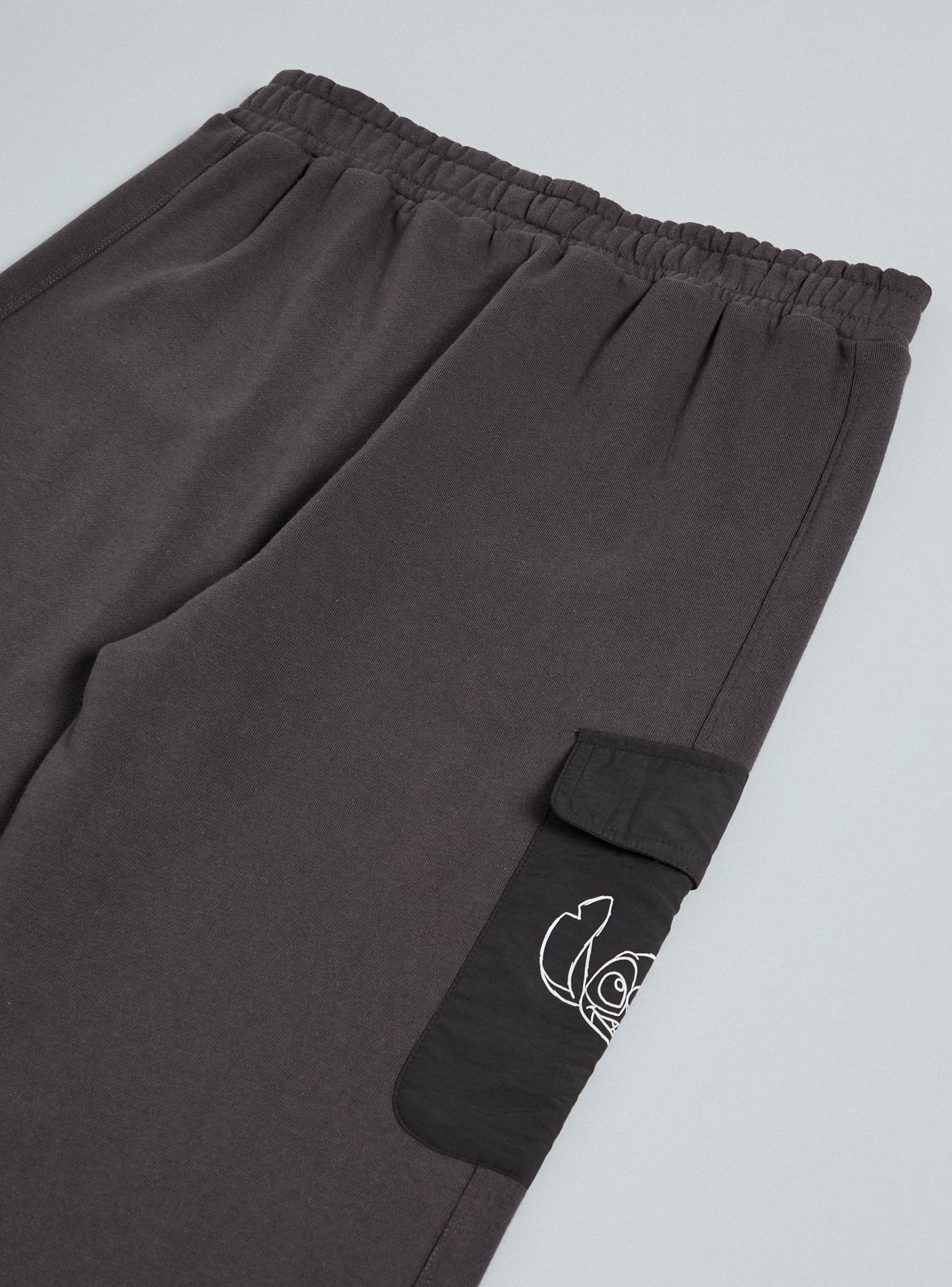 Pantalón de Buzo Jogger Bolsillo Stitch Algodón-2