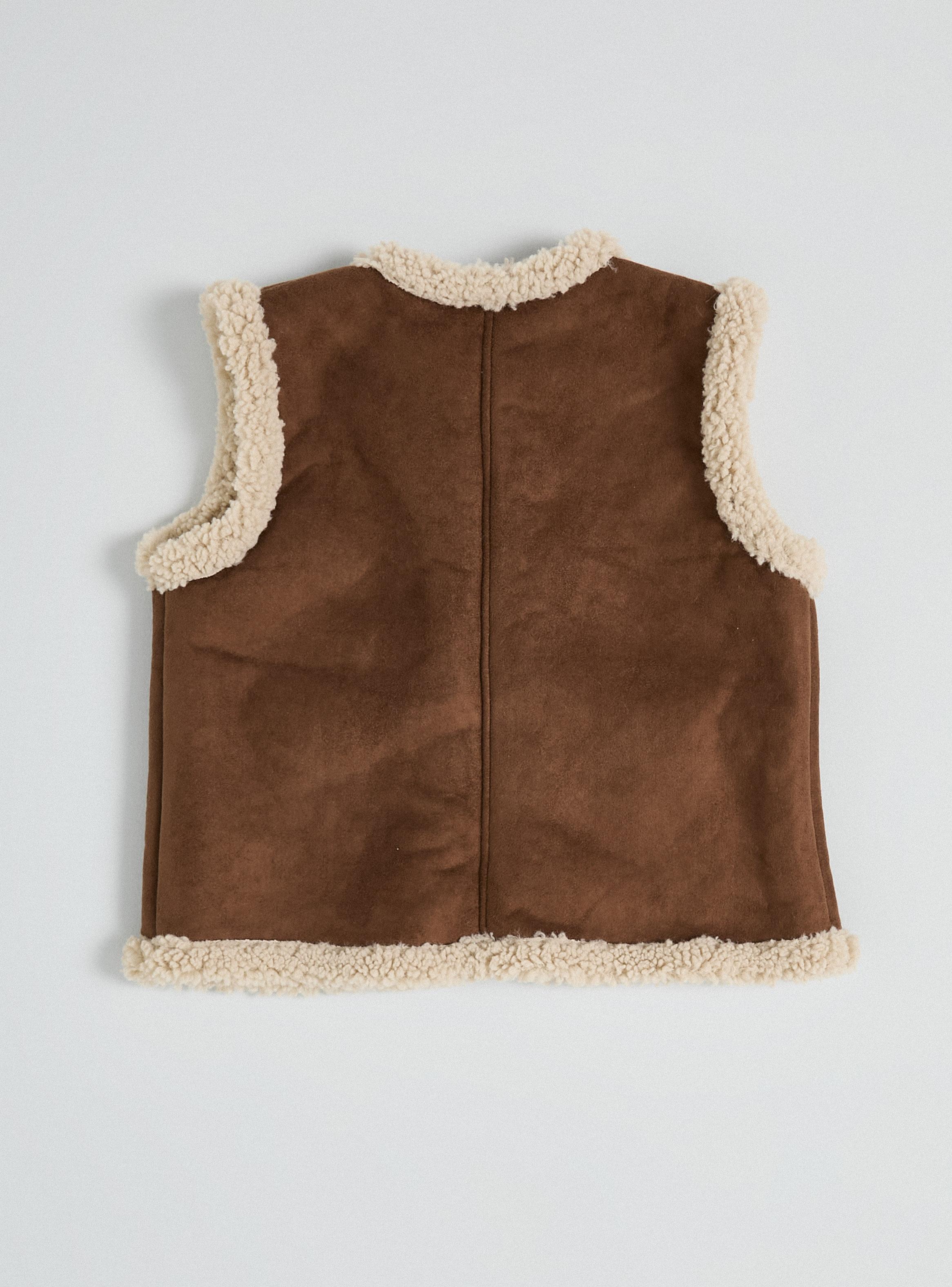 Chaqueta de Gamuza con Bordes Chiporro-2