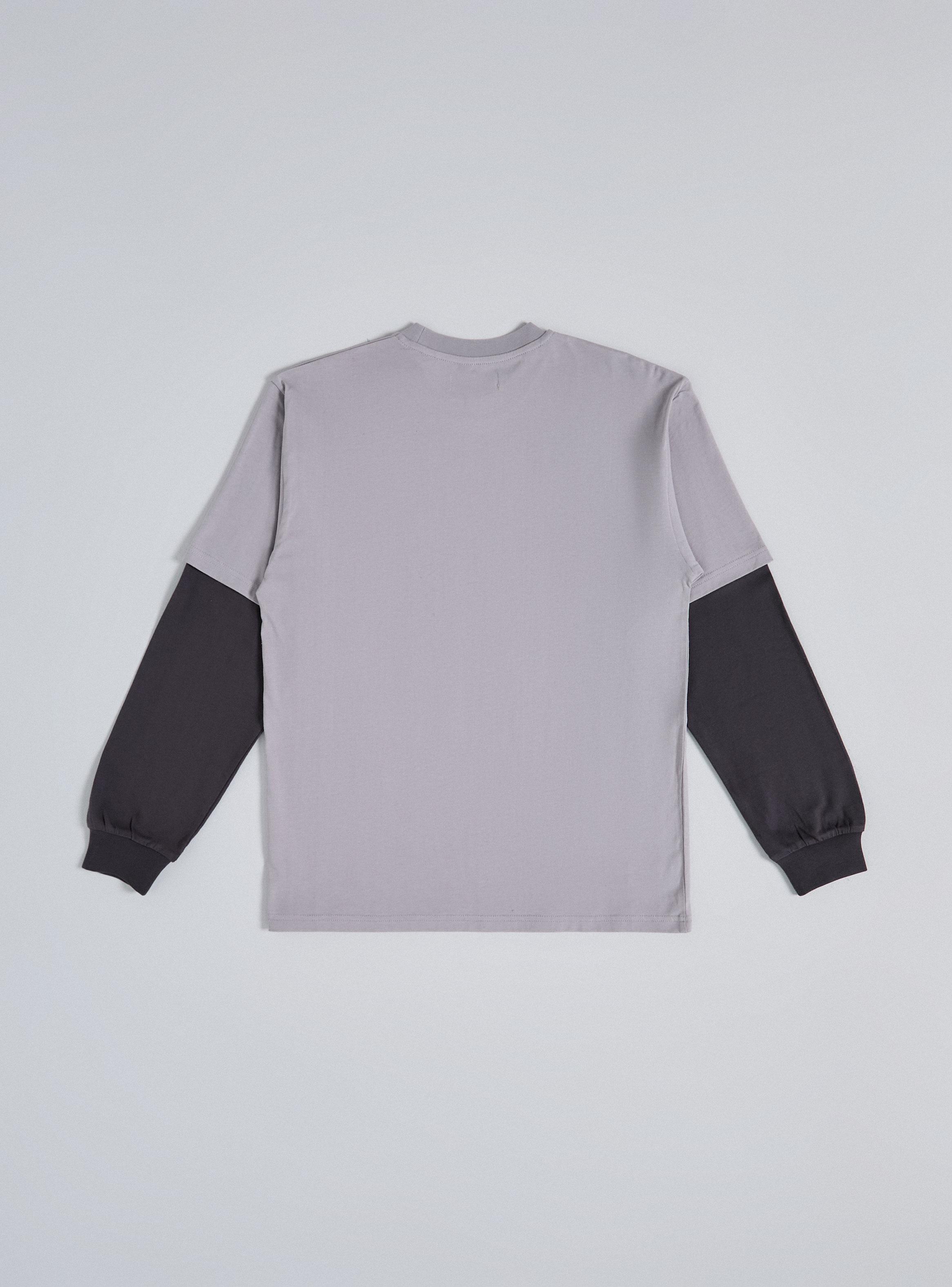 Polera Doble Manga Rubber Print-2