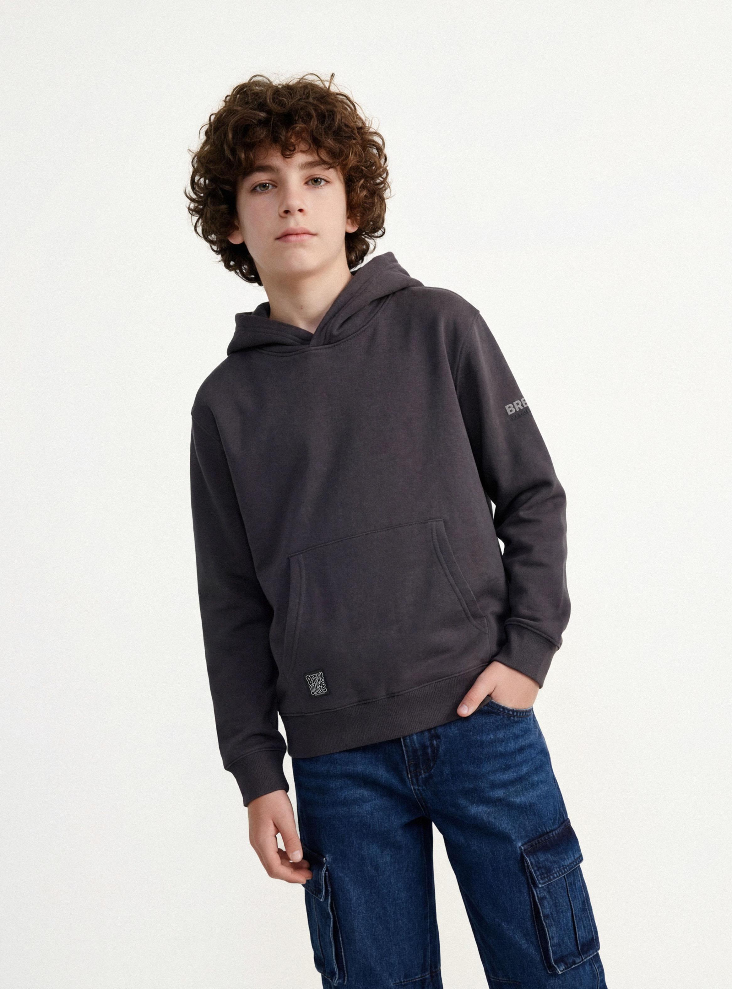 Polerón Estampado Frase Espalda y Manga-0