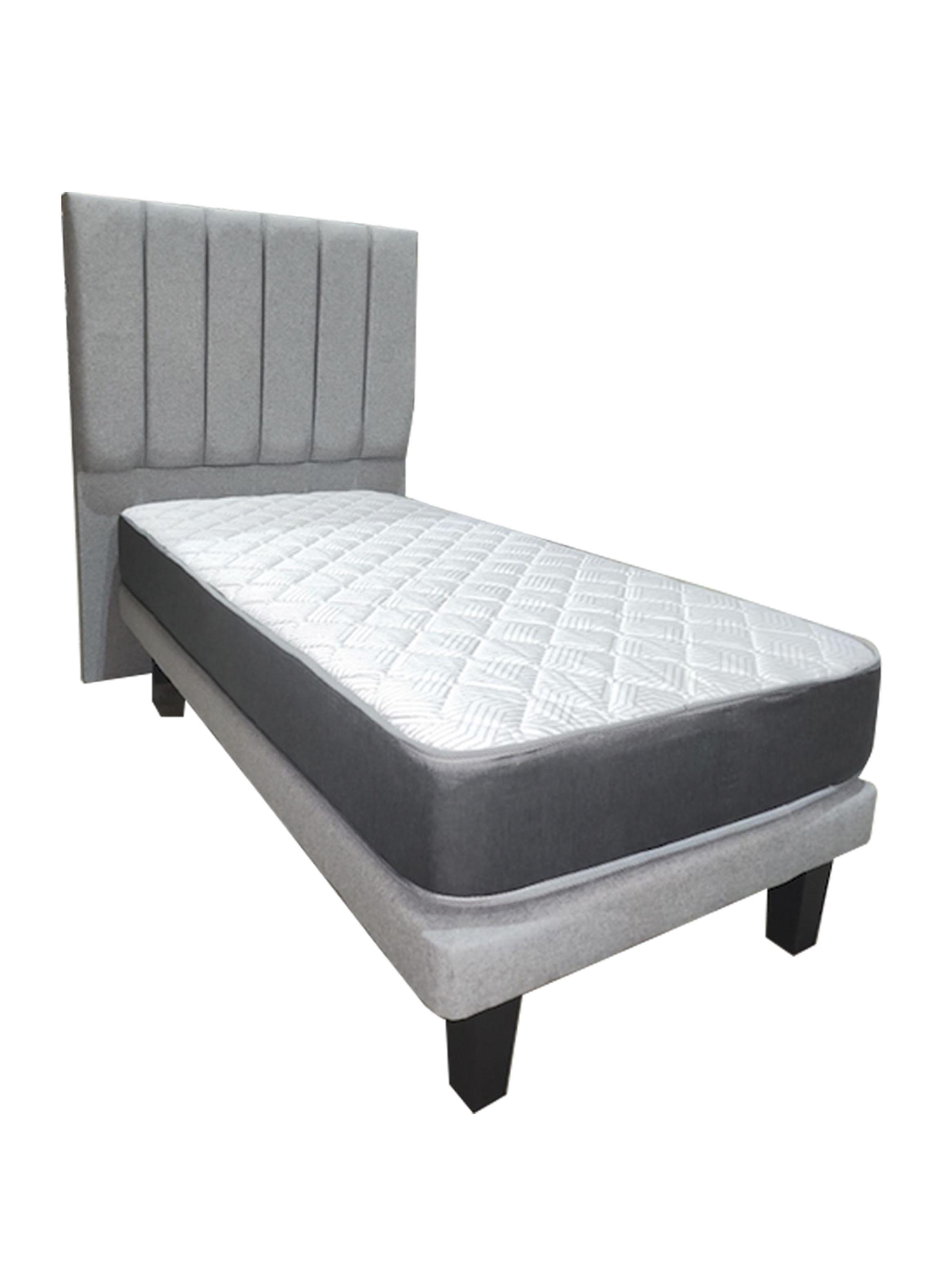 Cama Europea Forest Base Normal 1 Plaza-2