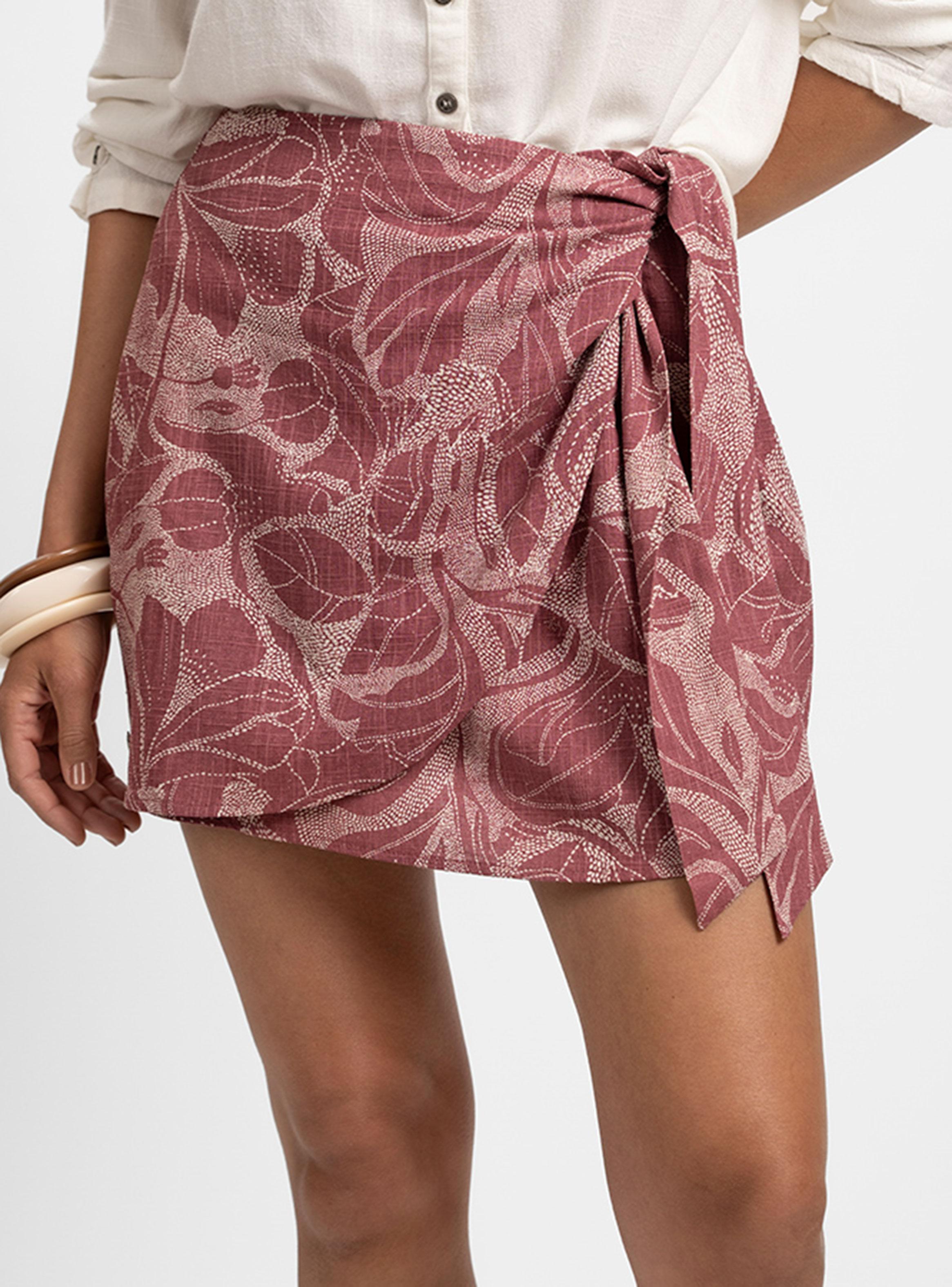 Mini Falda Serena Burdeo-2