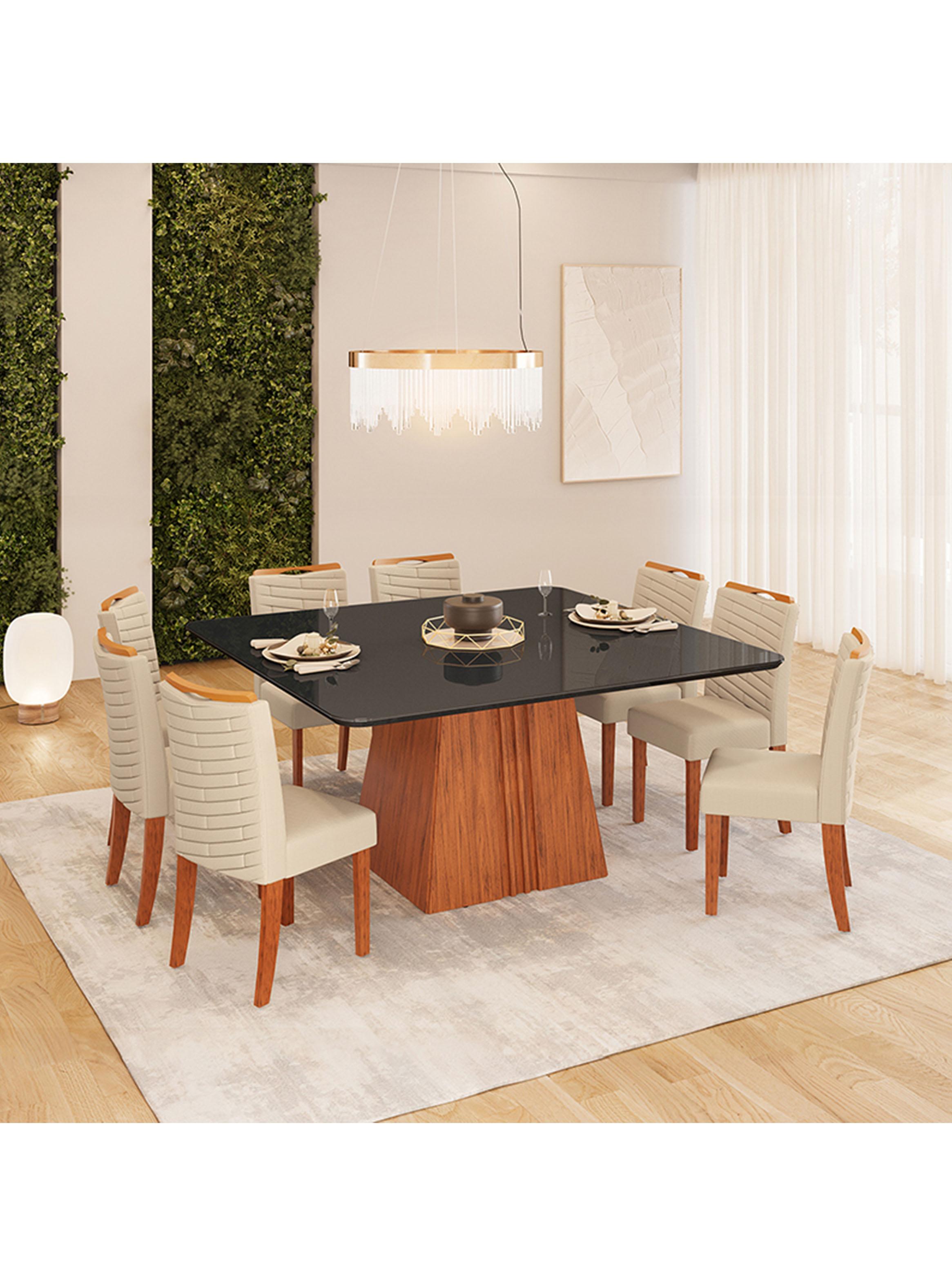 Juego de Comedor Italia Julia 136 + 8 Sillas-4