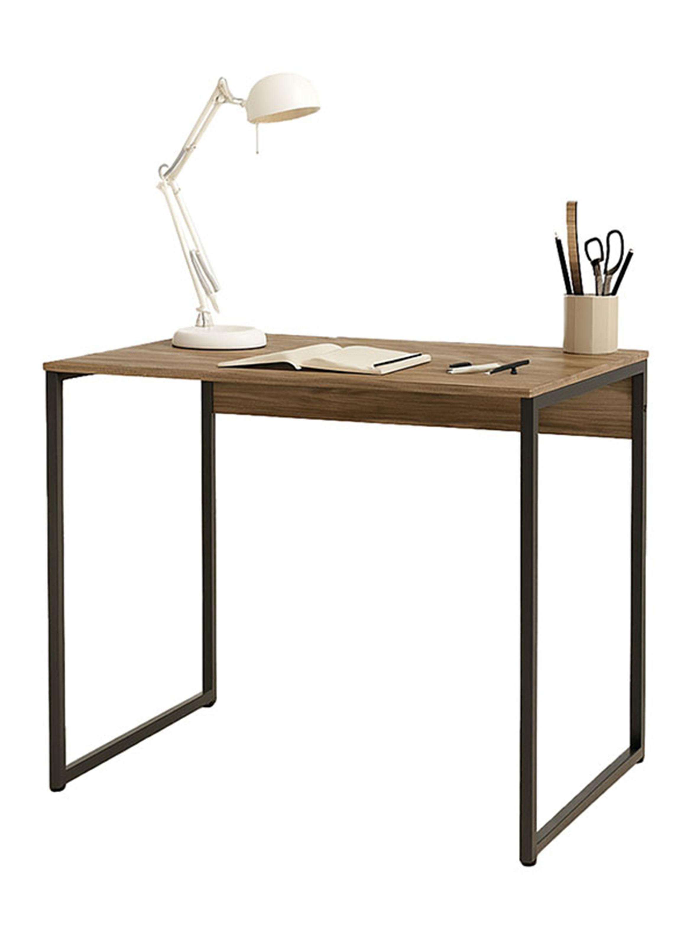 Escritorio Urban Patas Metálicas Café 90 cm-2