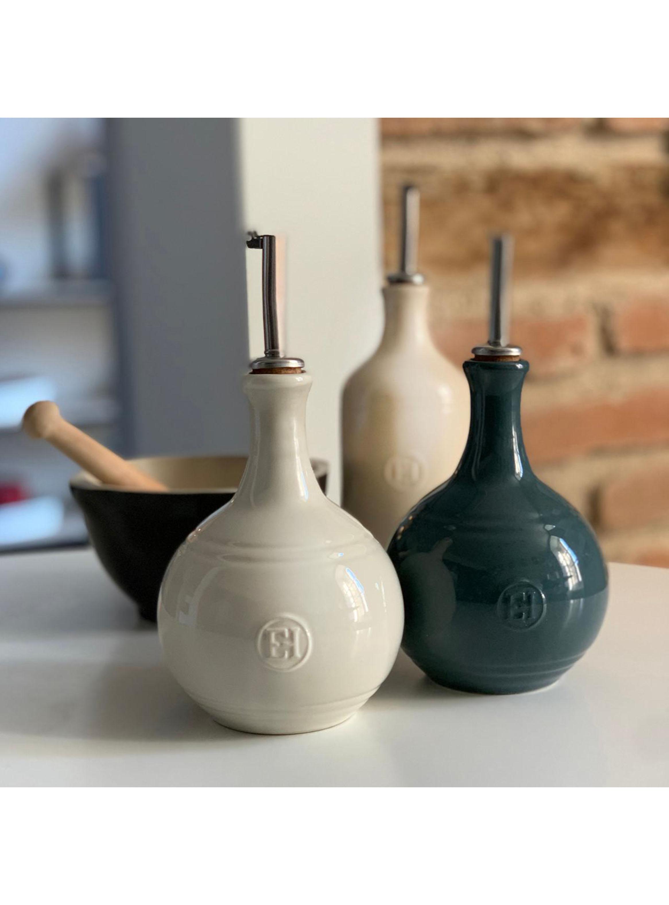 Vinagrera Negro Cerámica 23.5x10 cm-1