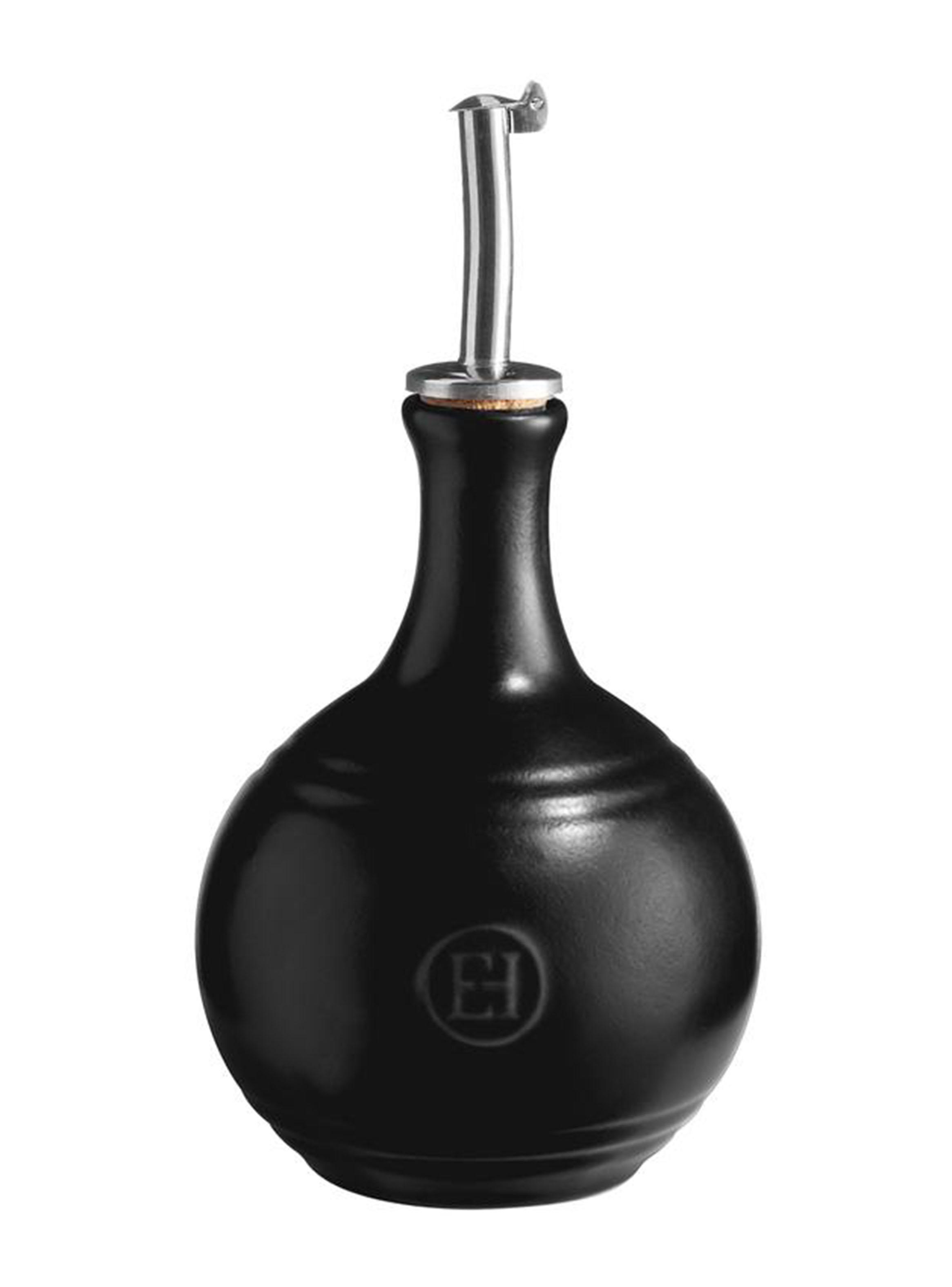 Vinagrera Negro Cerámica 23.5x10 cm-0