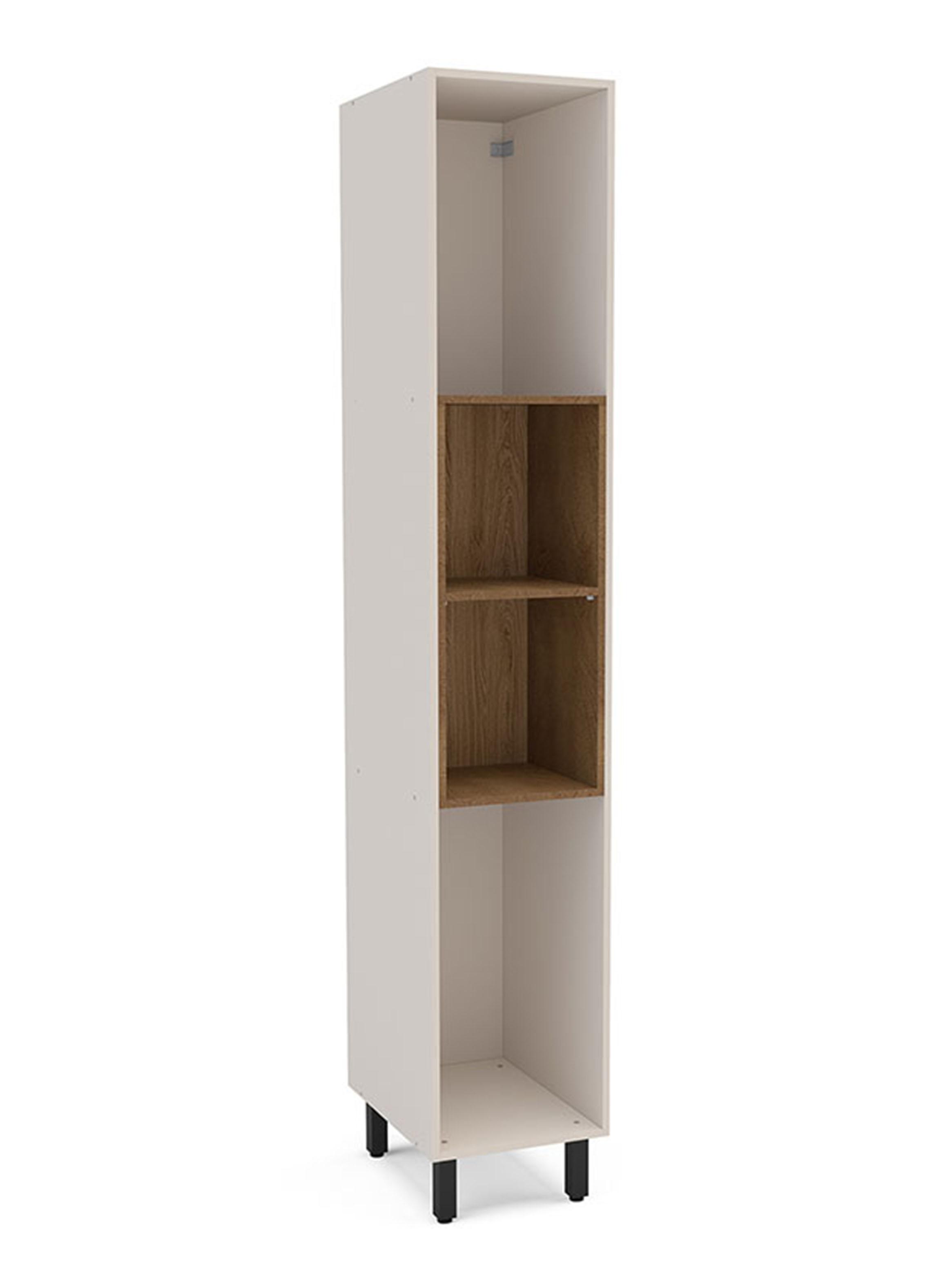 Mueble Despensa de Cocina Koya 2 Puertas Beige-2