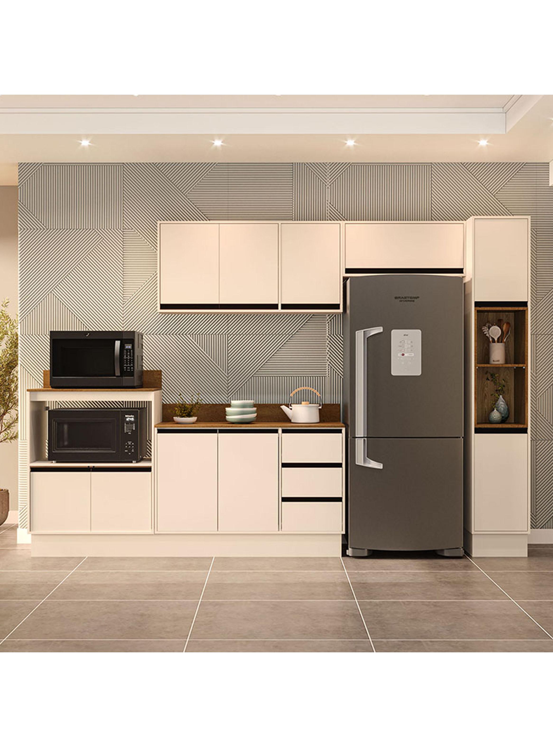 Kit Cocina Modular Premier 10 Puertas 3 Cajones con Base-4