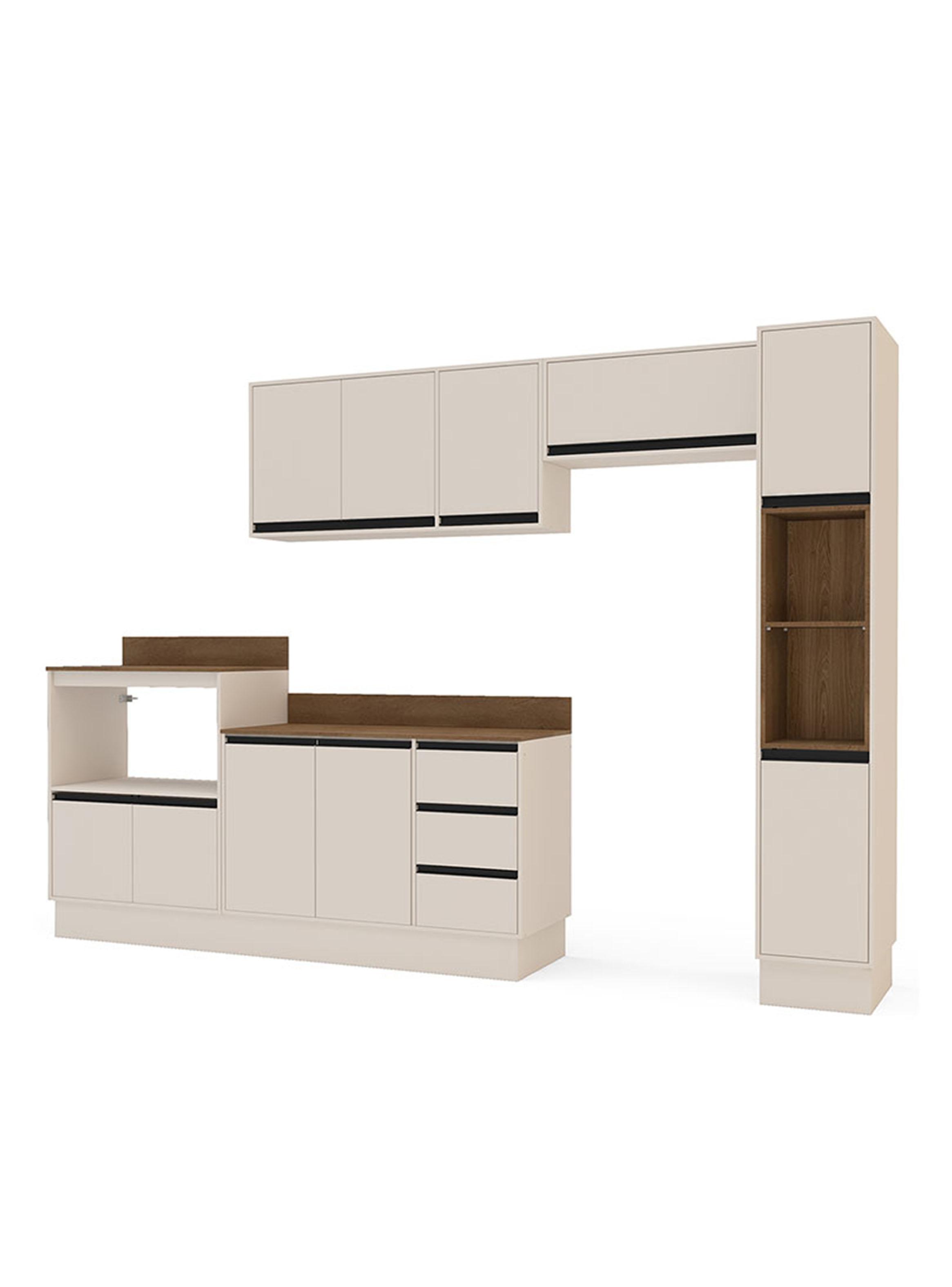 Kit Cocina Modular Premier 10 Puertas 3 Cajones con Base-3
