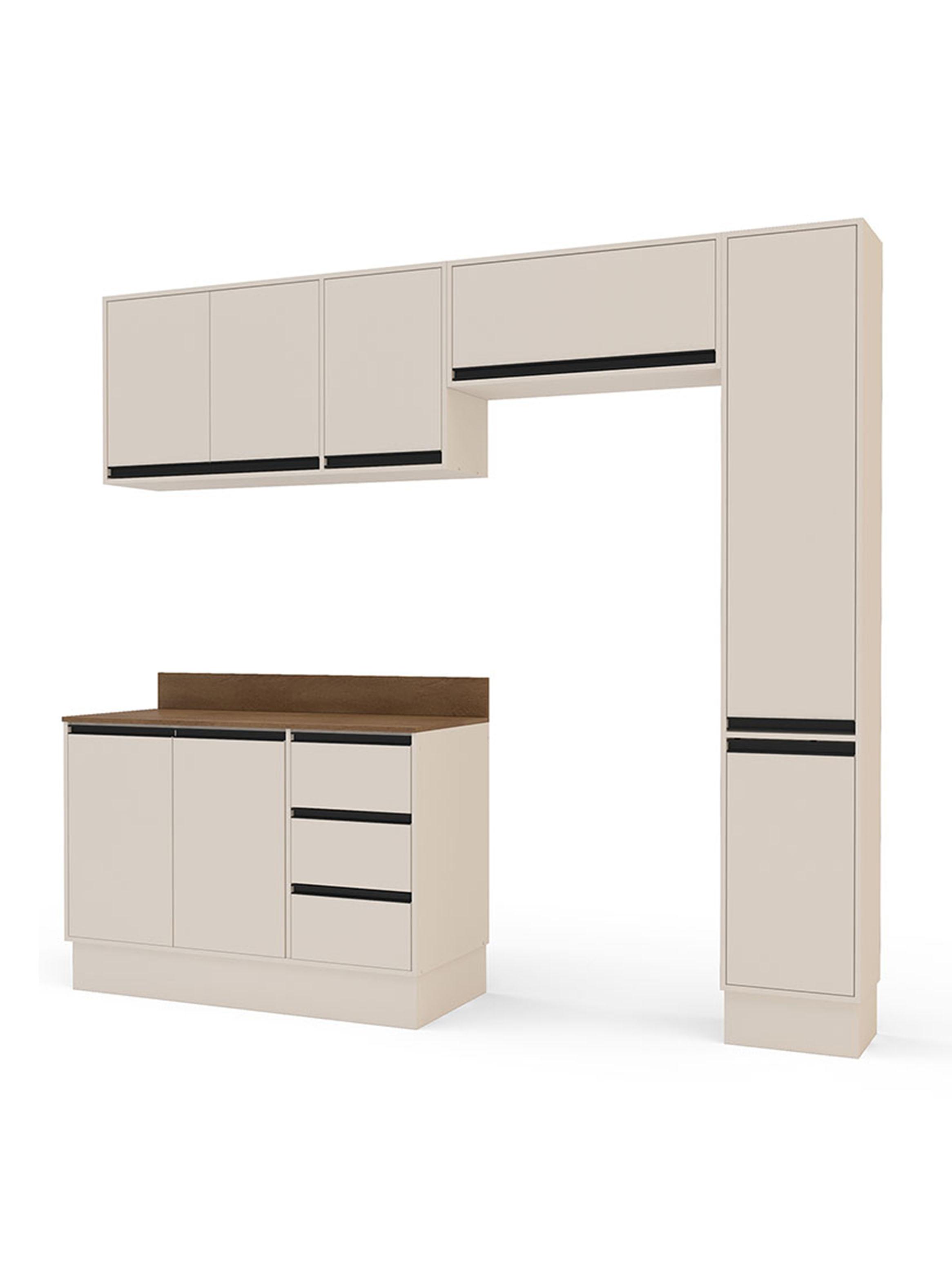 Kit de Cocina Modular Premier 8 Puertas 3 Cajones con Despensa-3
