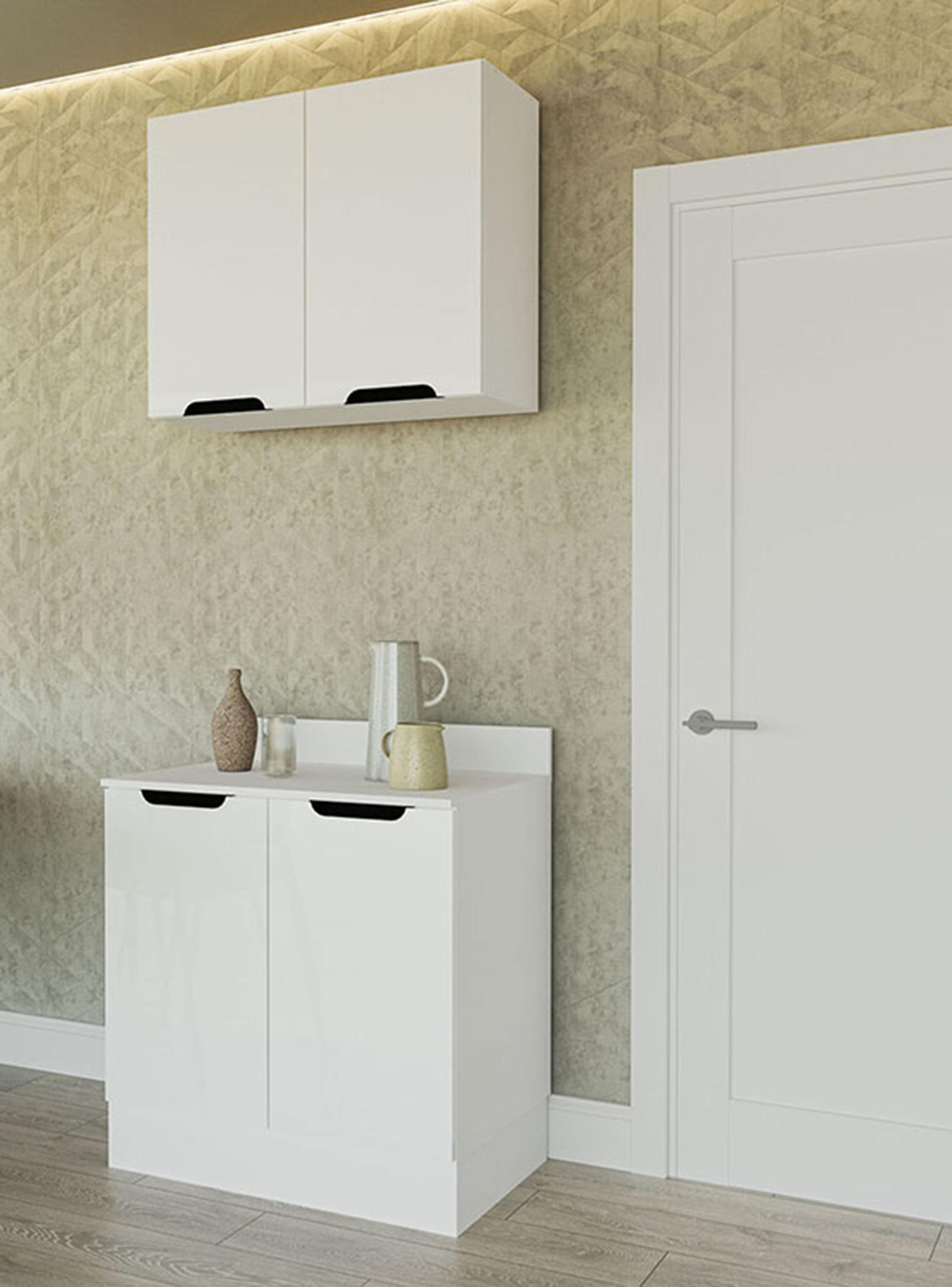 Kit de Cocina Modular Meena 4 Puertas Blanco-4