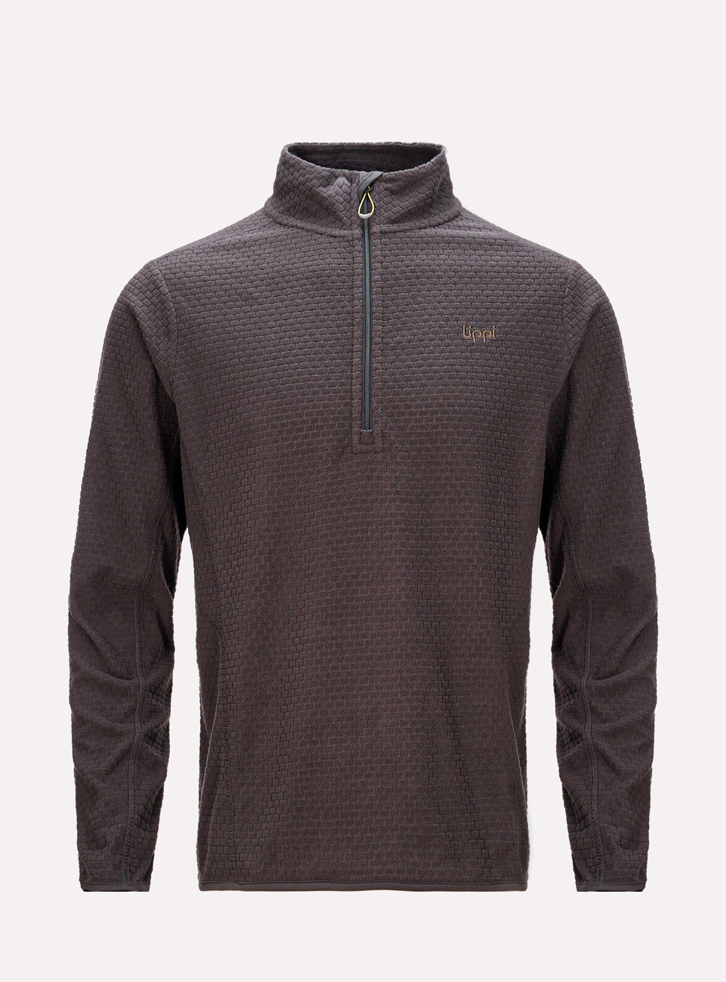 Polerón Mild Nano-F 1-4 Zip Niño Negro 12A-0