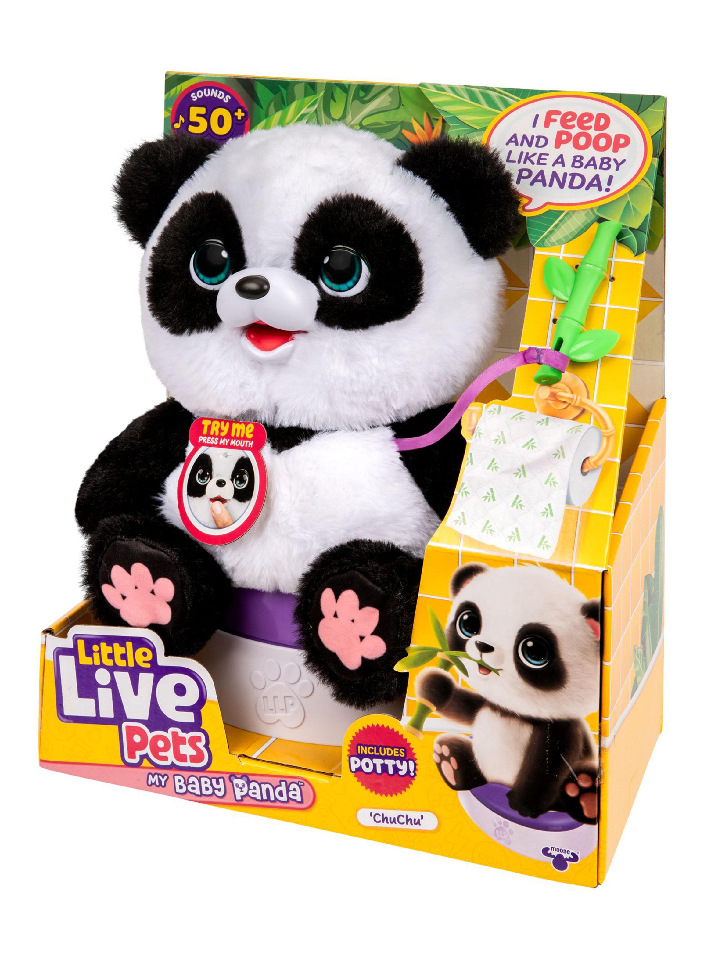 Peluche Panda Baby Live Pet-2