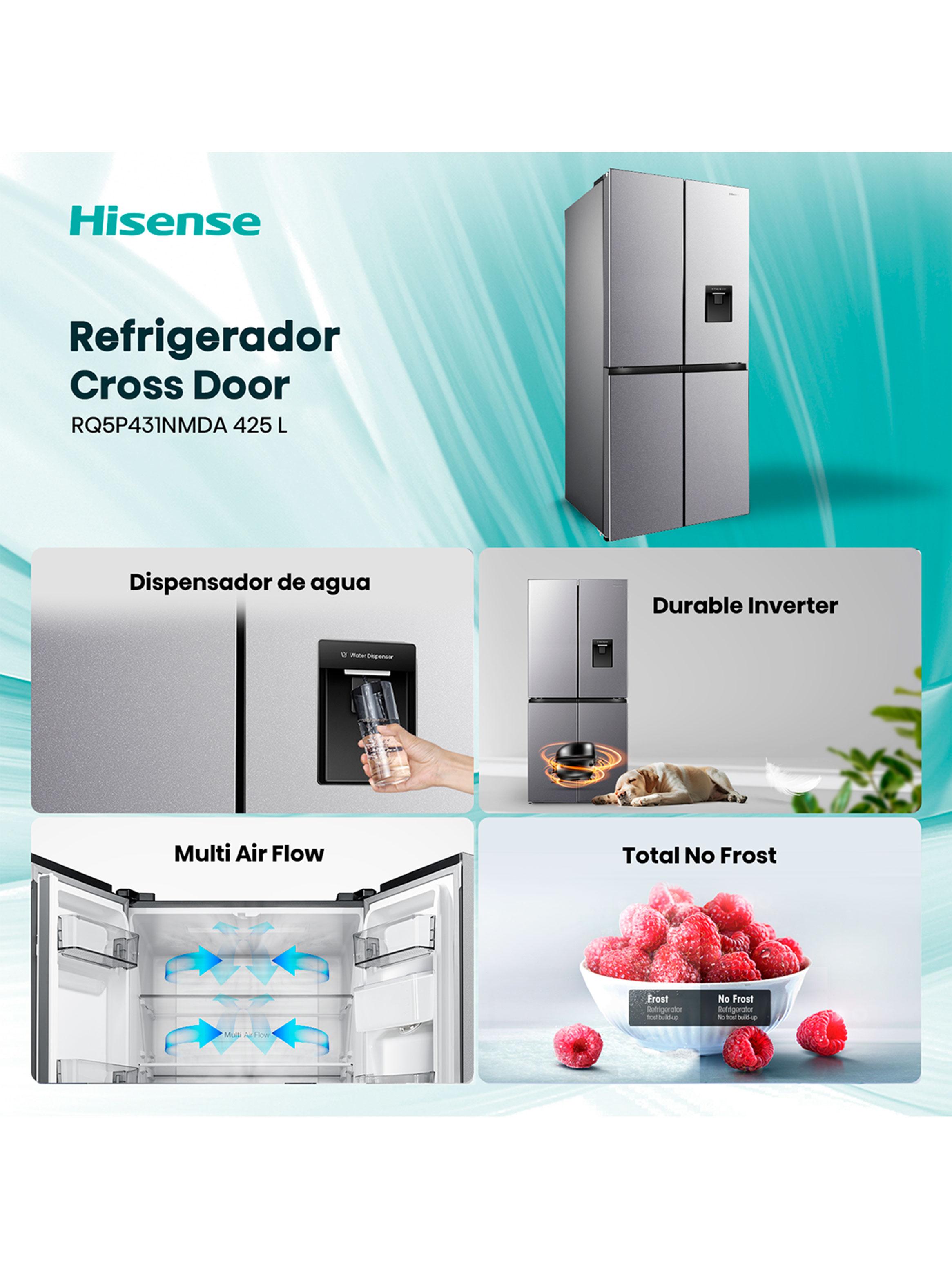 Refrigerador Side by Side No Frost 425 Litros RQ5P431NMDA Cross Door-8