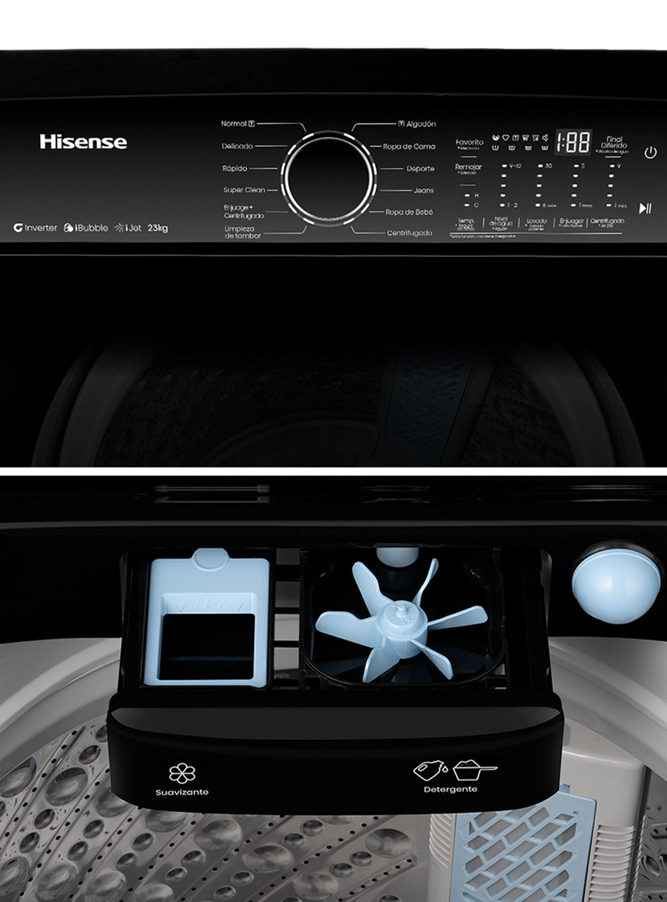 Lavadora Carga Superior 23 Kg WT5I2323DB-8