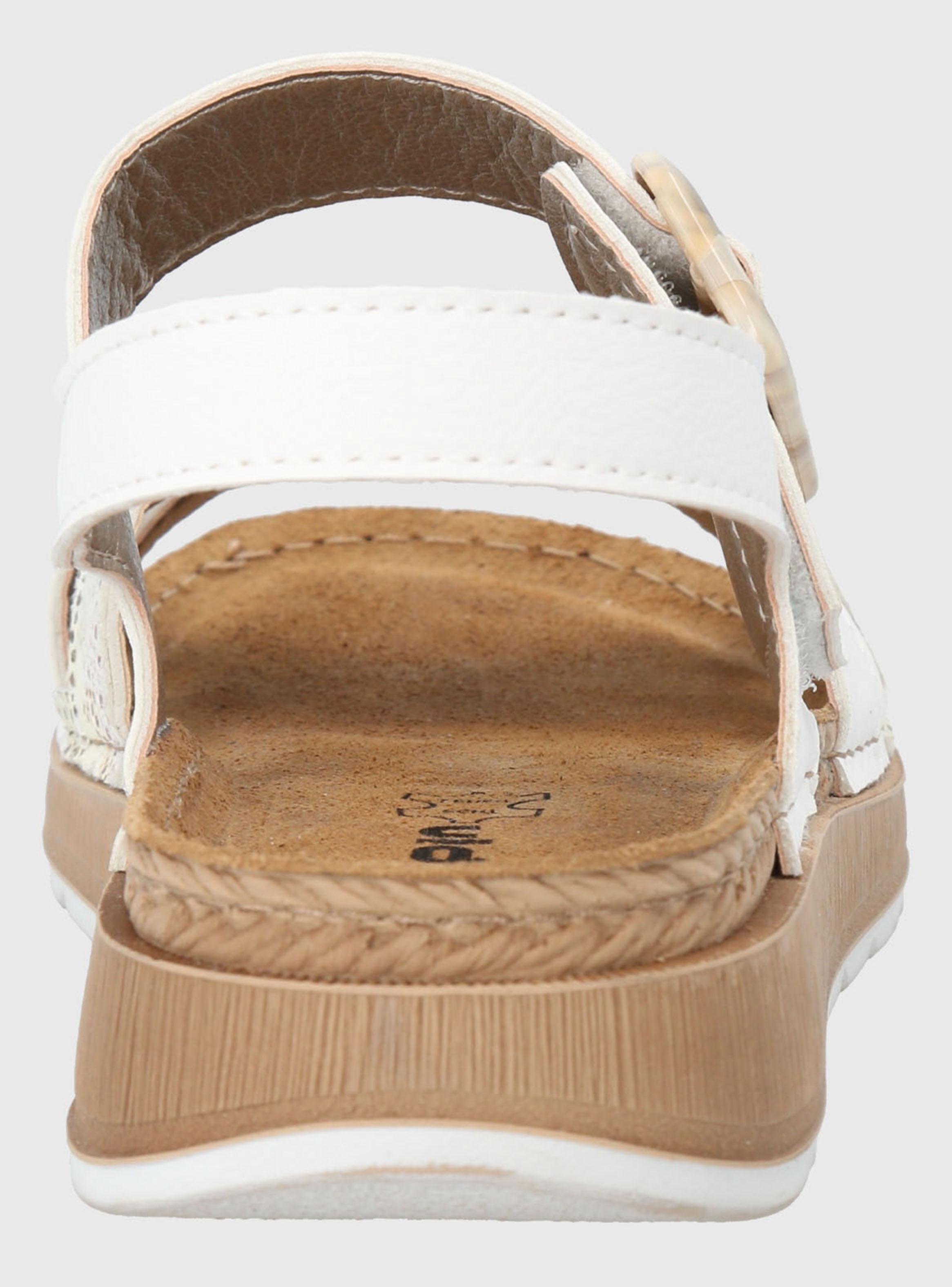 Sandalia Belana Mujer Blanca-3