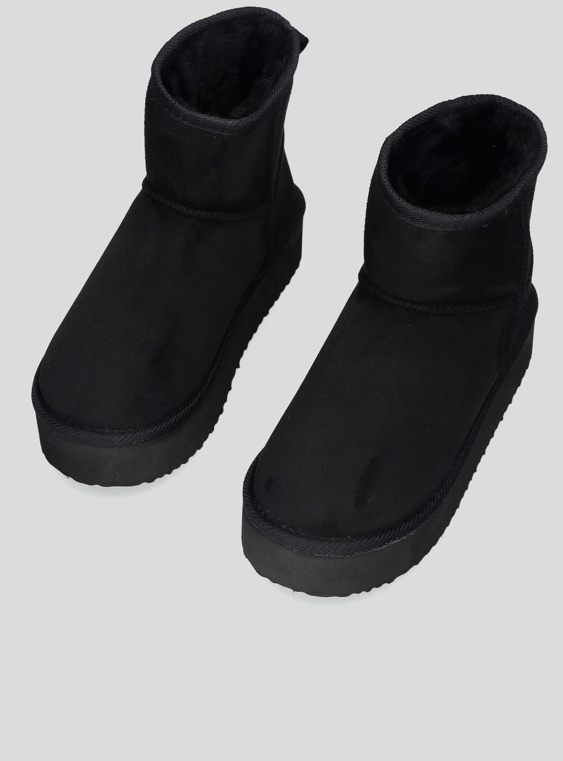 Bota Plataforma Comfy Caña Media Niña-3