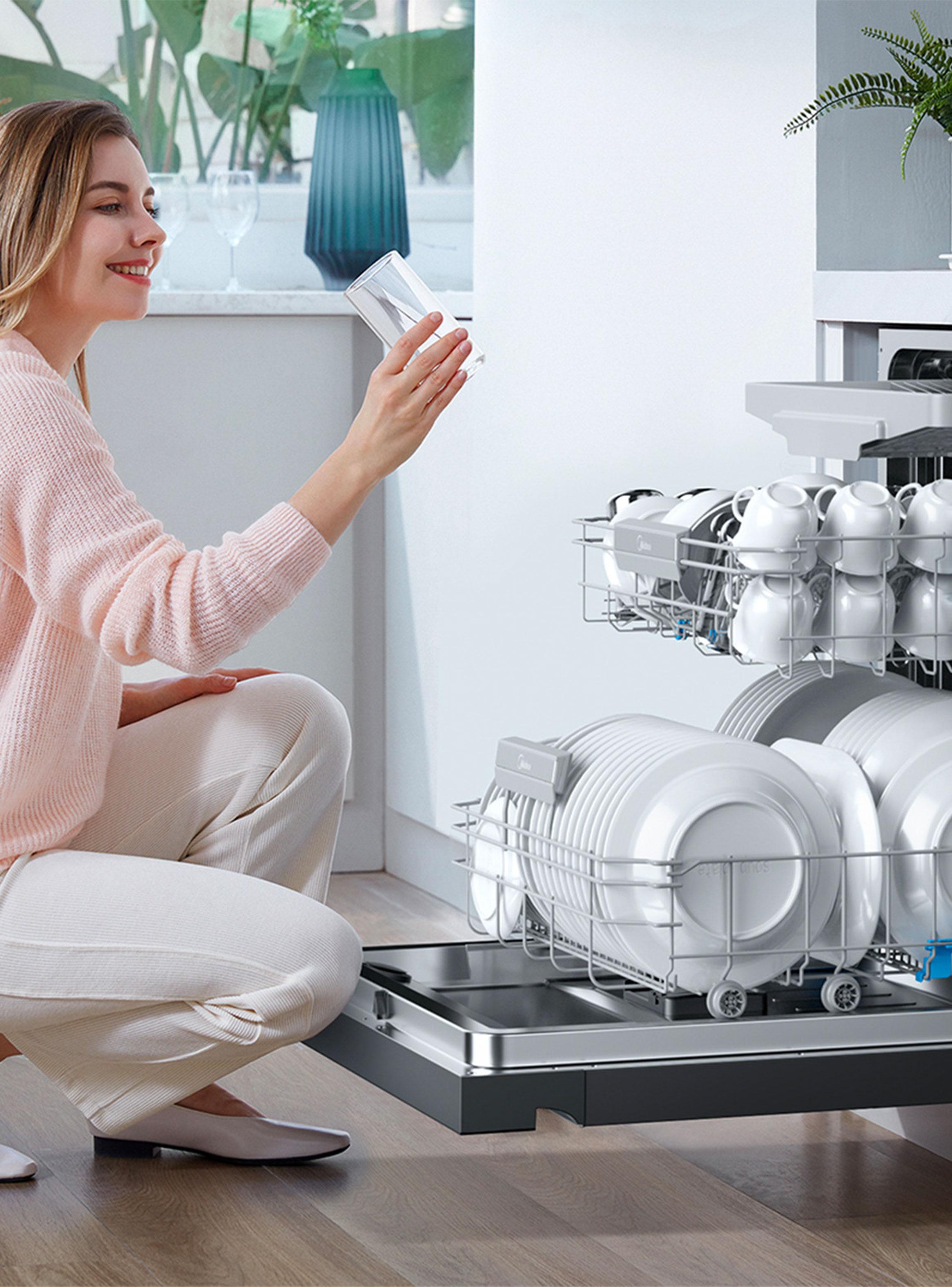 Lavavajillas Frontal 15 Cubiertos MDWEF1533GBS Negro-8