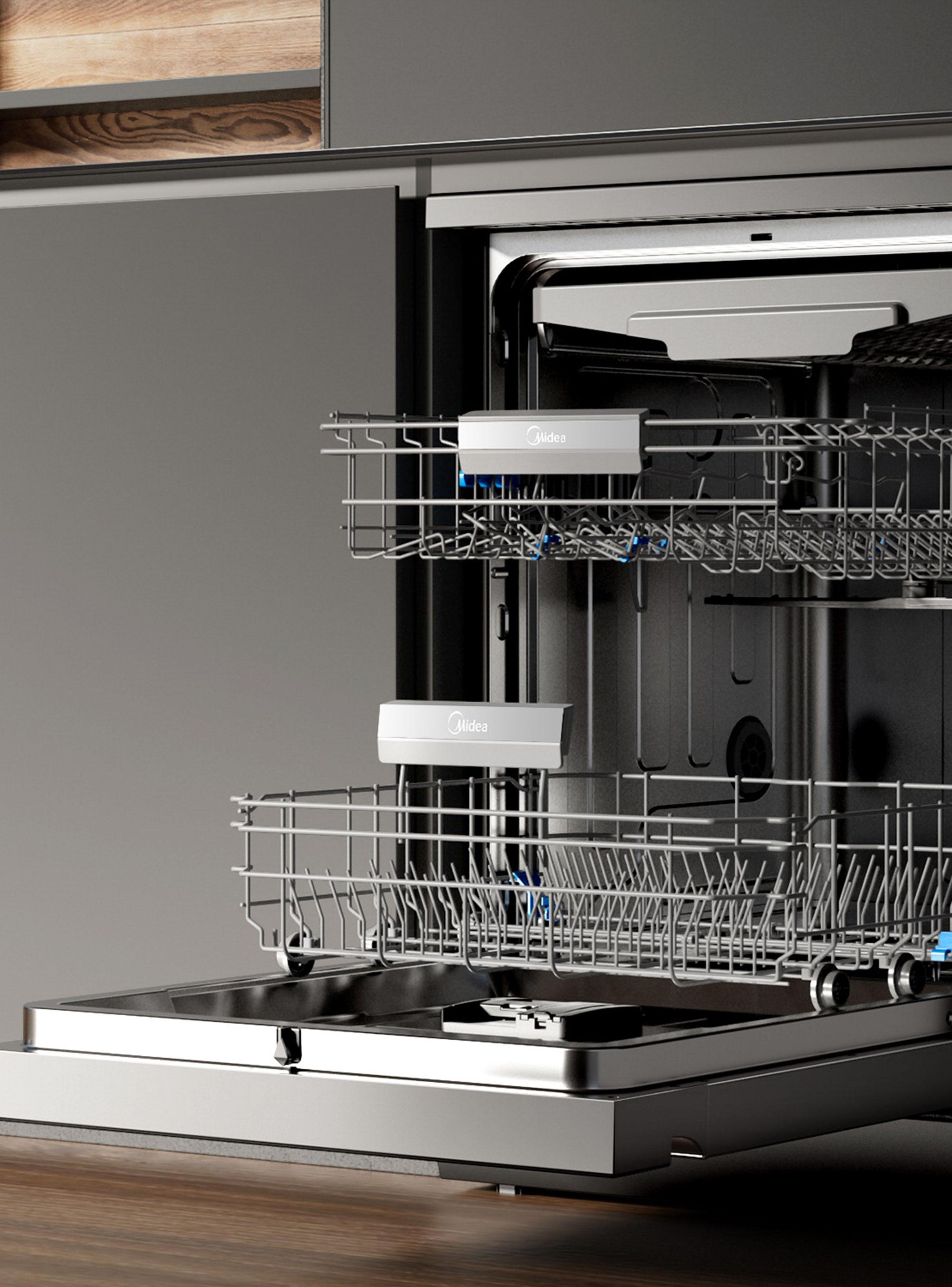 Lavavajillas Frontal 15 Cubiertos MDWEF1533GBS Negro-4