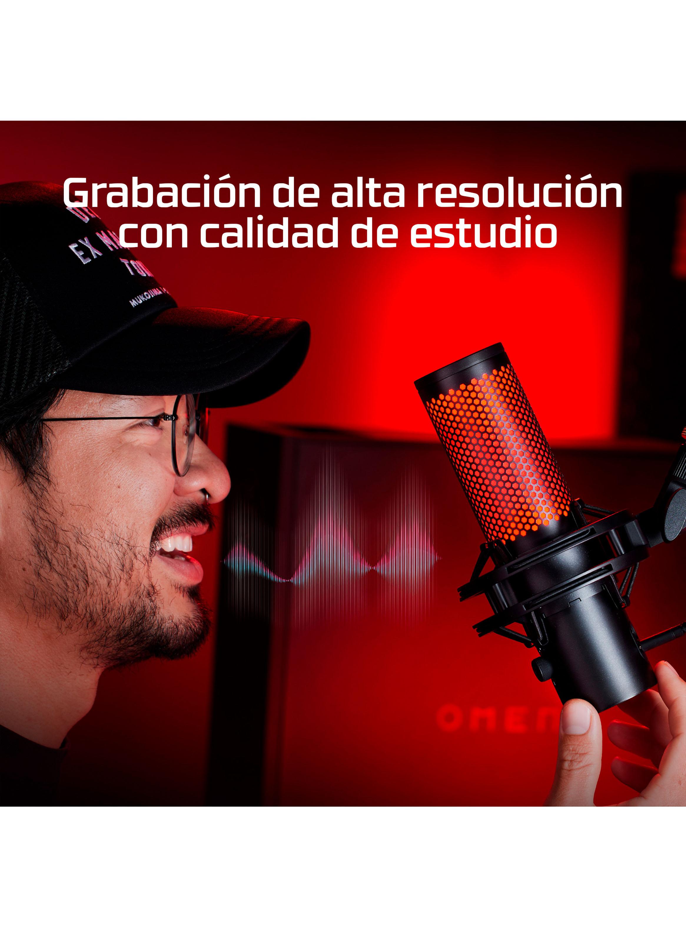 Micrófono HyperX QuadCast 2 USB Negro-5