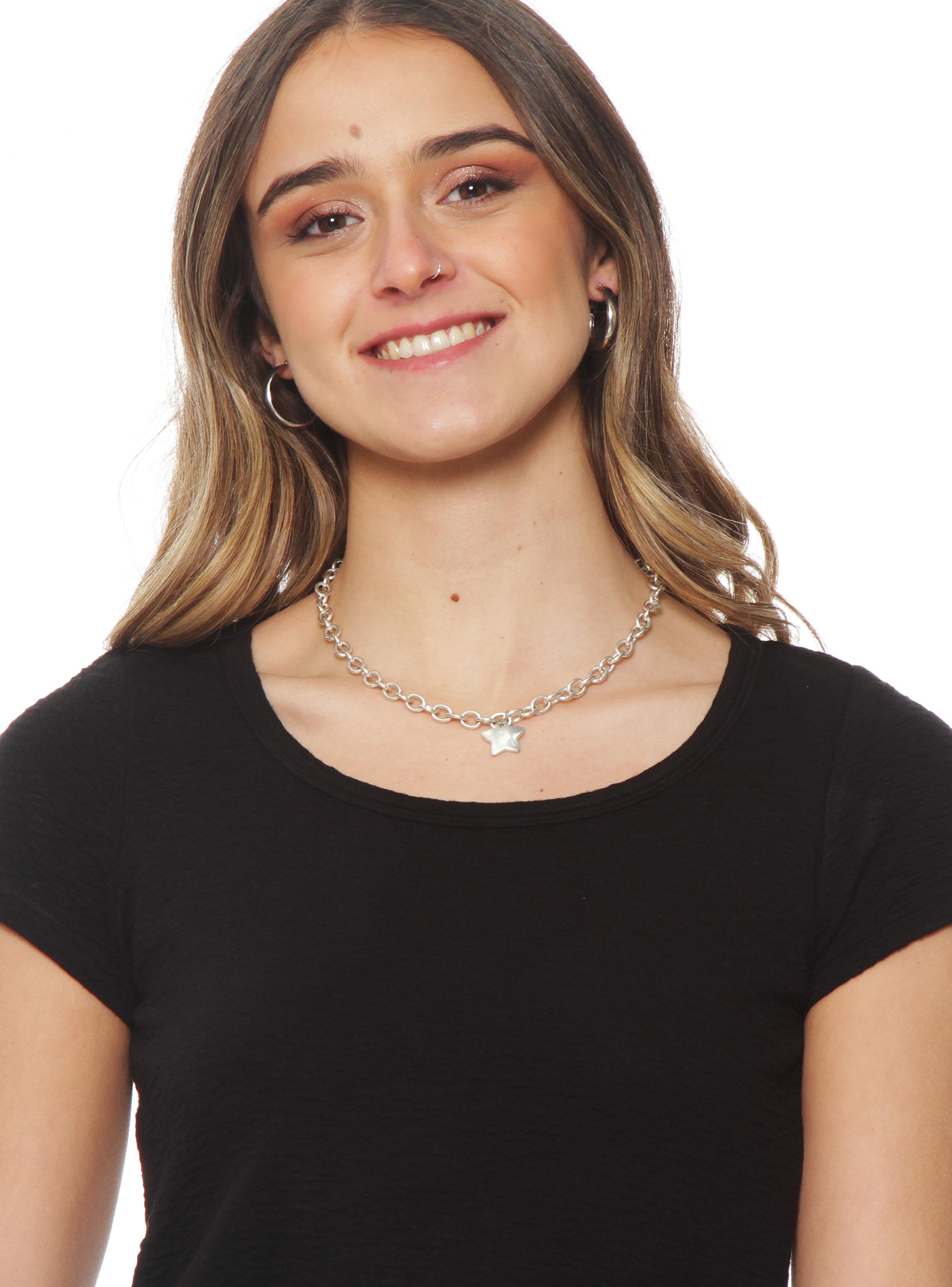 Polera Textura Manga Corta Escote Redondo-2