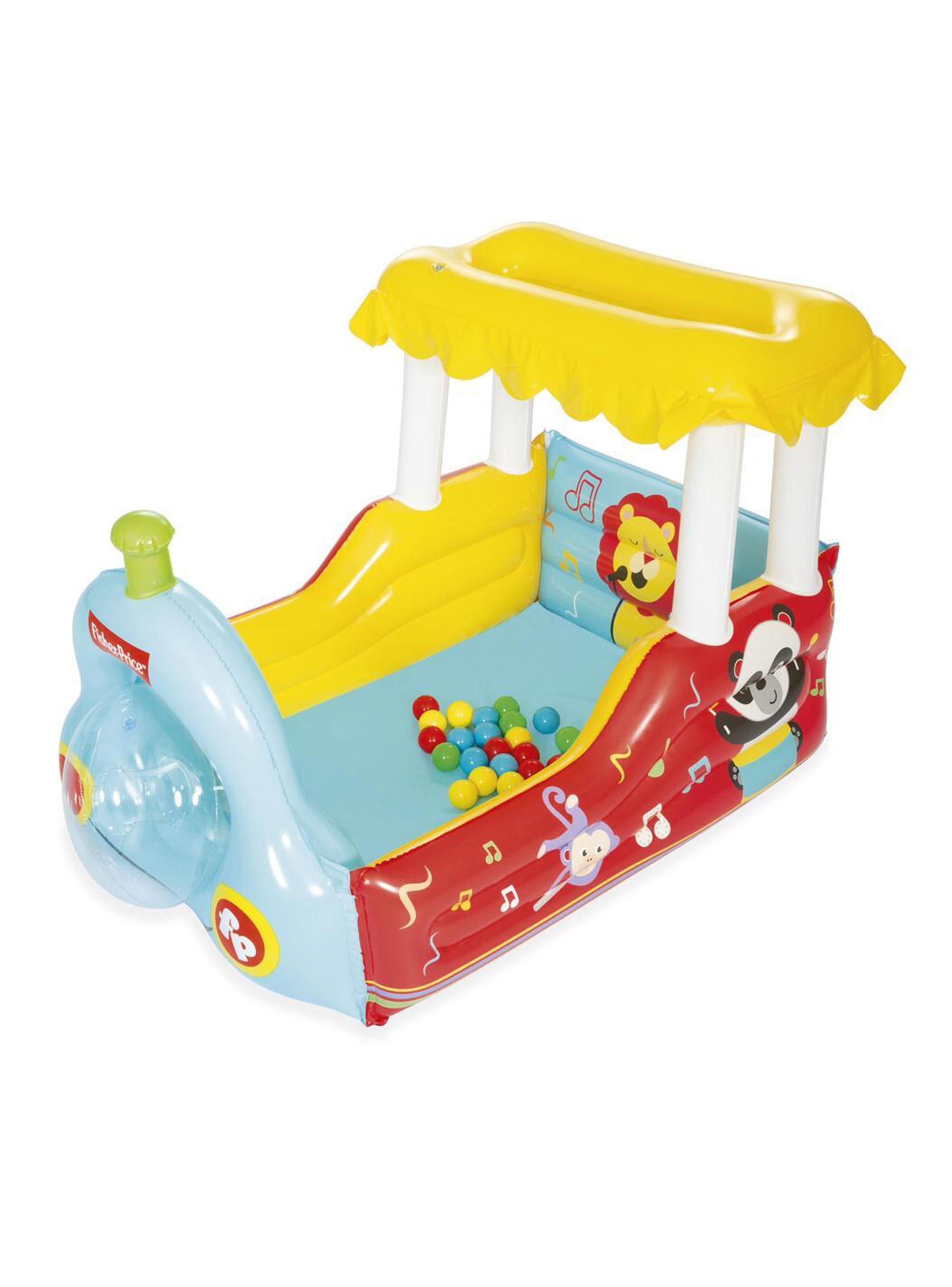 Tren Inflable con Pelotas Multicolor-2