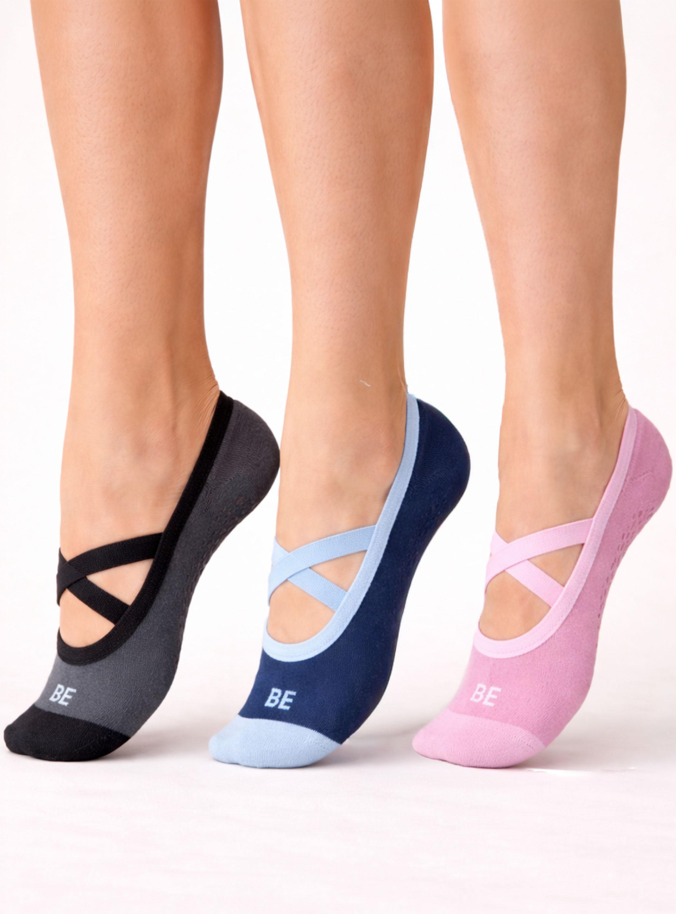 Tripack Calcetín Invisible con Elásticos y Antideslizante-0