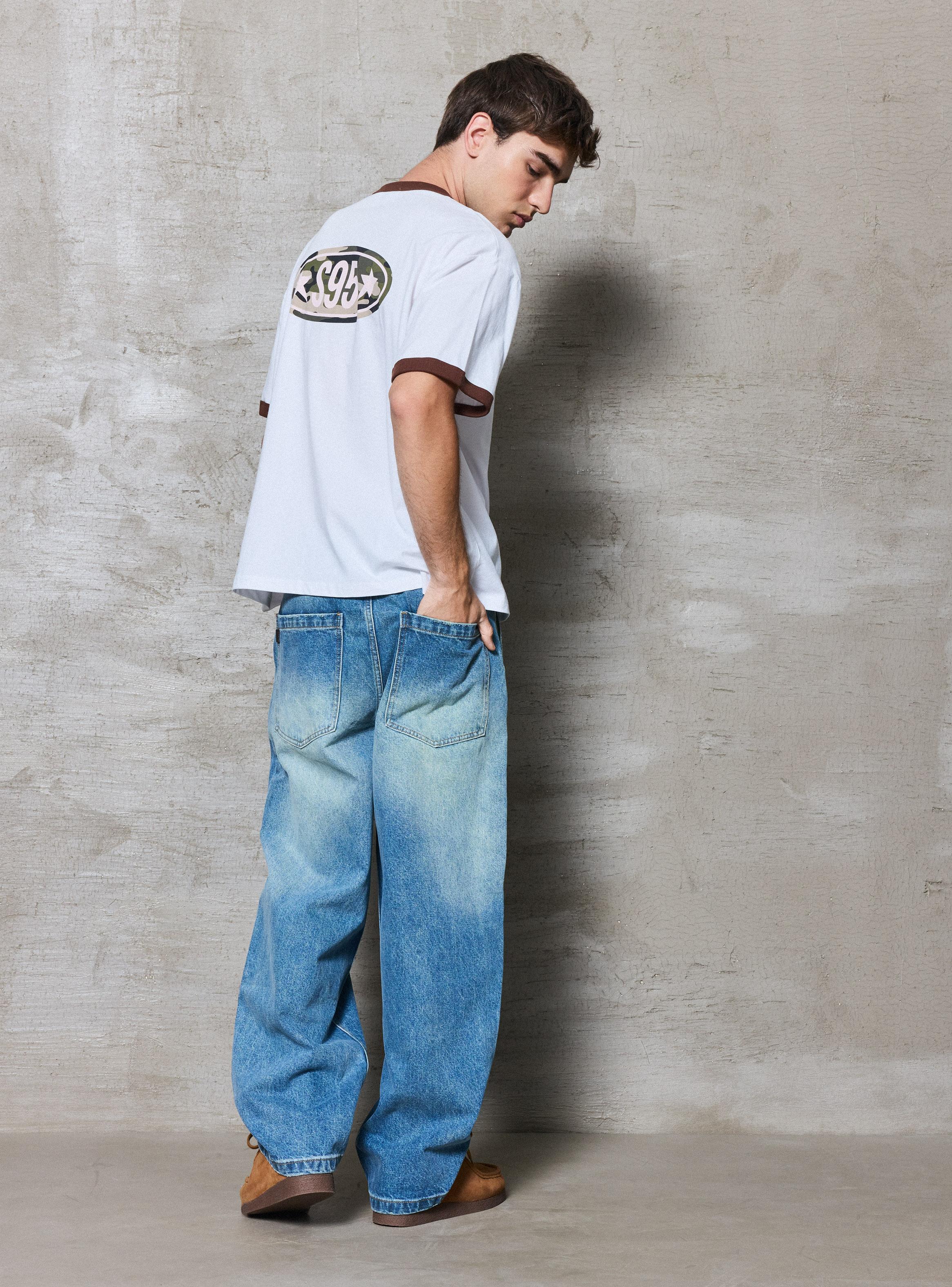 Polera Boxy Piping Colab Studio 95-5