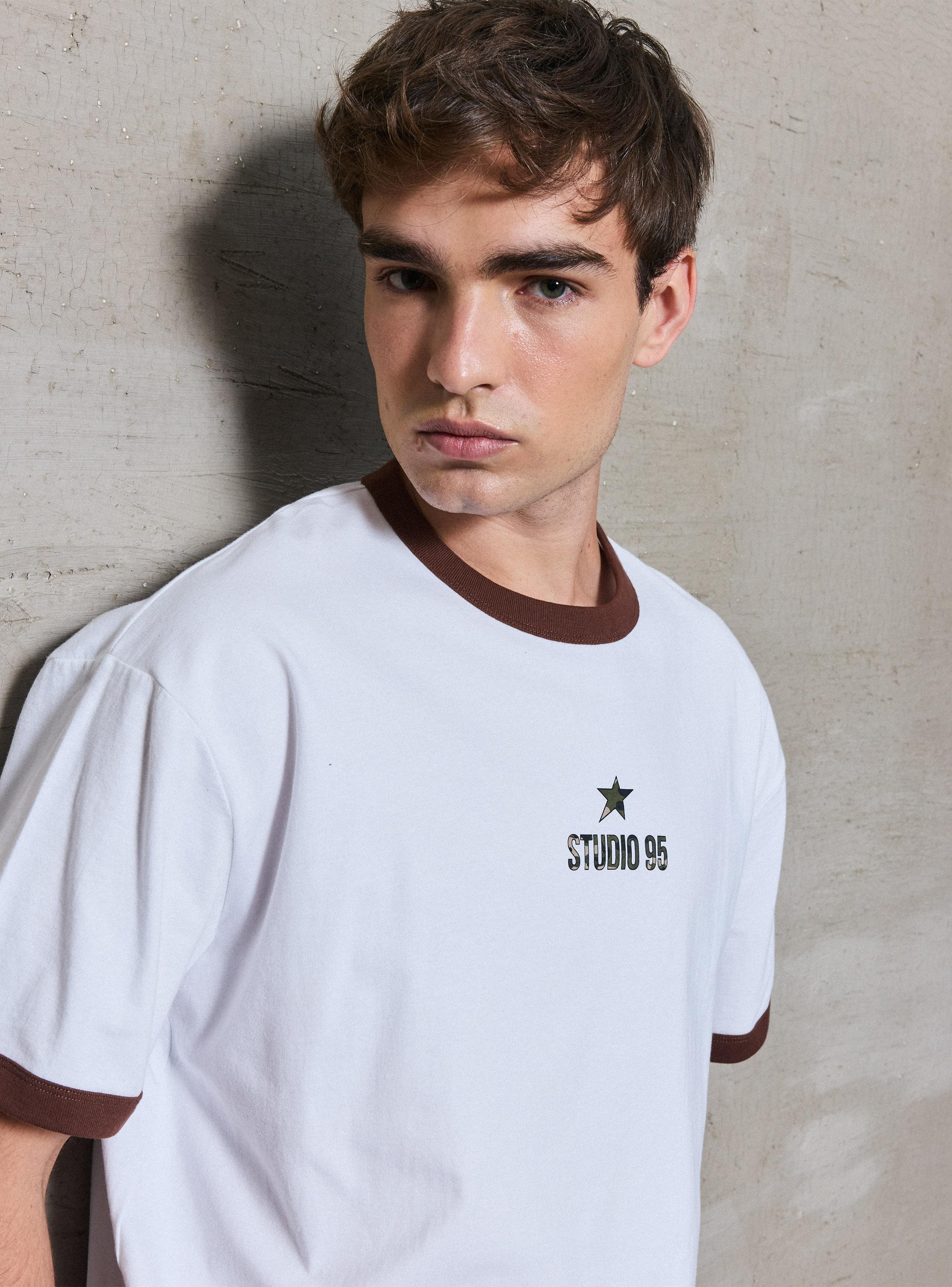 Polera Boxy Piping Colab Studio 95-2