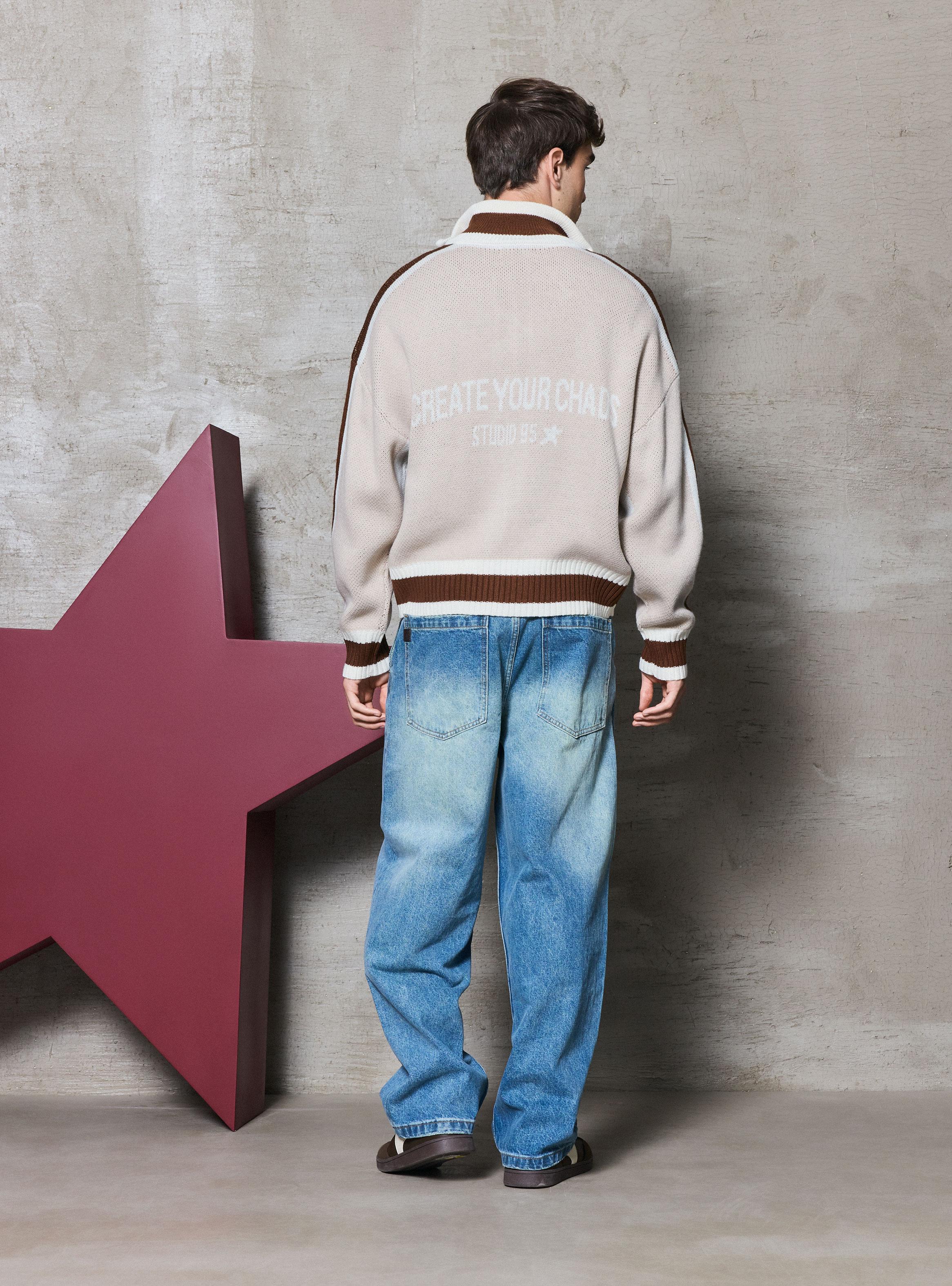 Sweater Doble Cierre Colab Studio 95-5