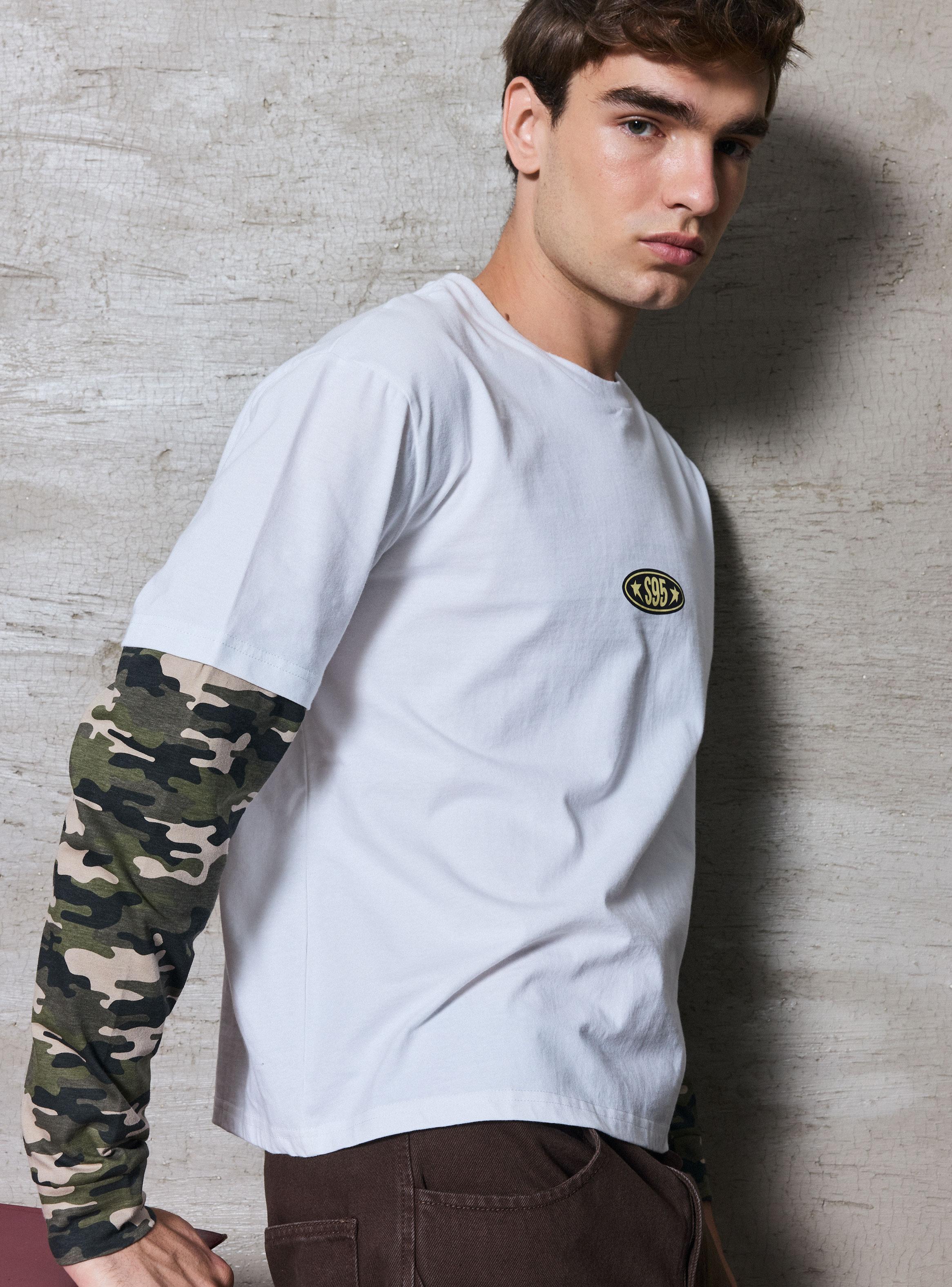 Polera Doble Manga Colab Studio 95-3