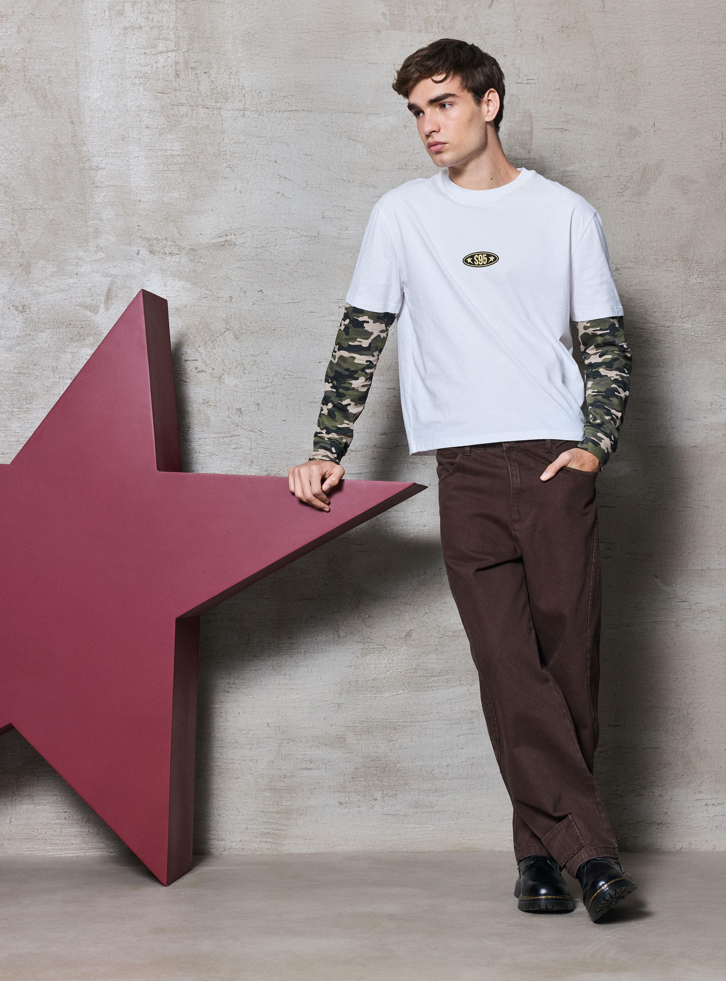 Polera Doble Manga Colab Studio 95-4