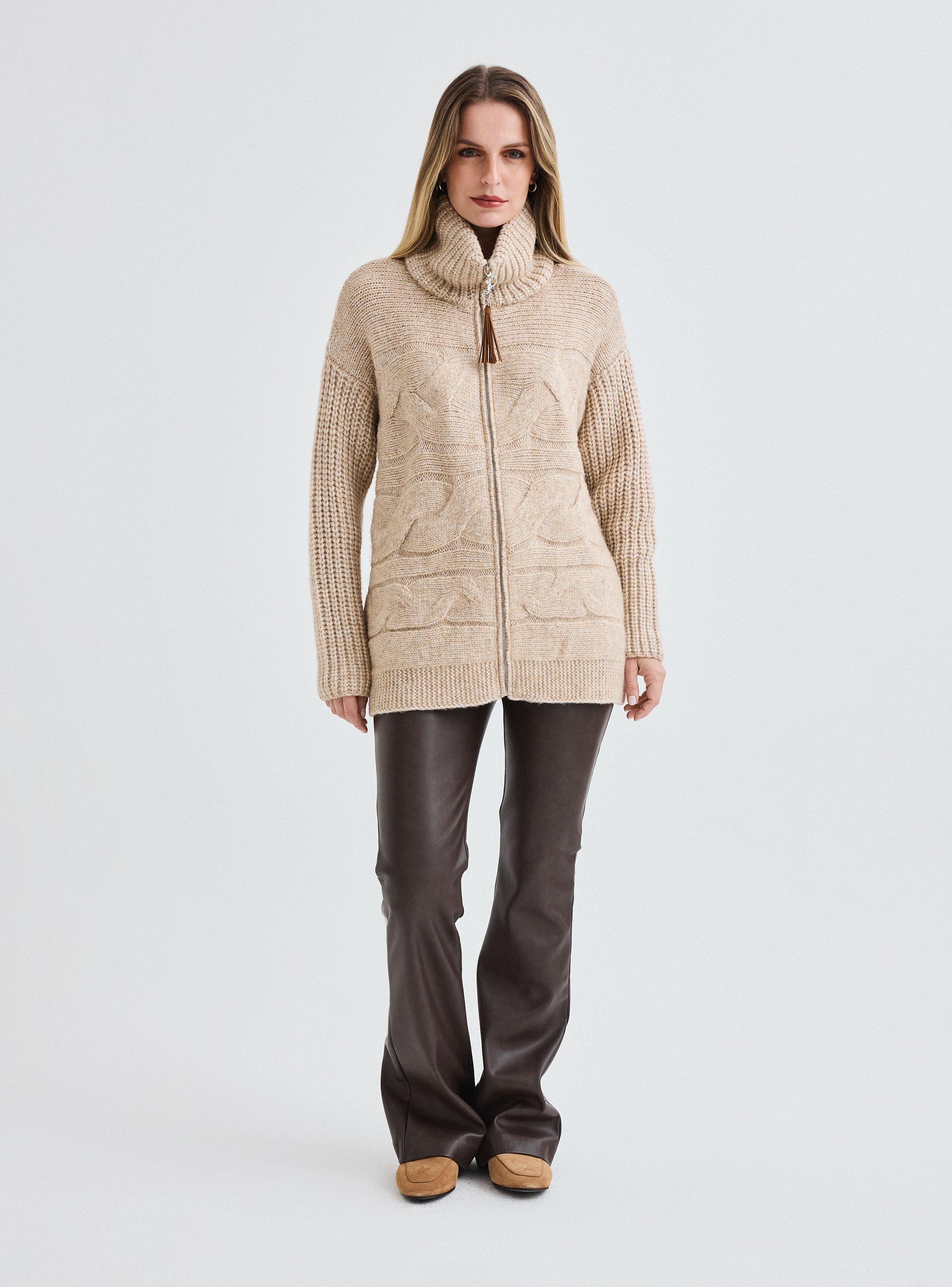 Chaleco Cuello Mok con Cierre-4