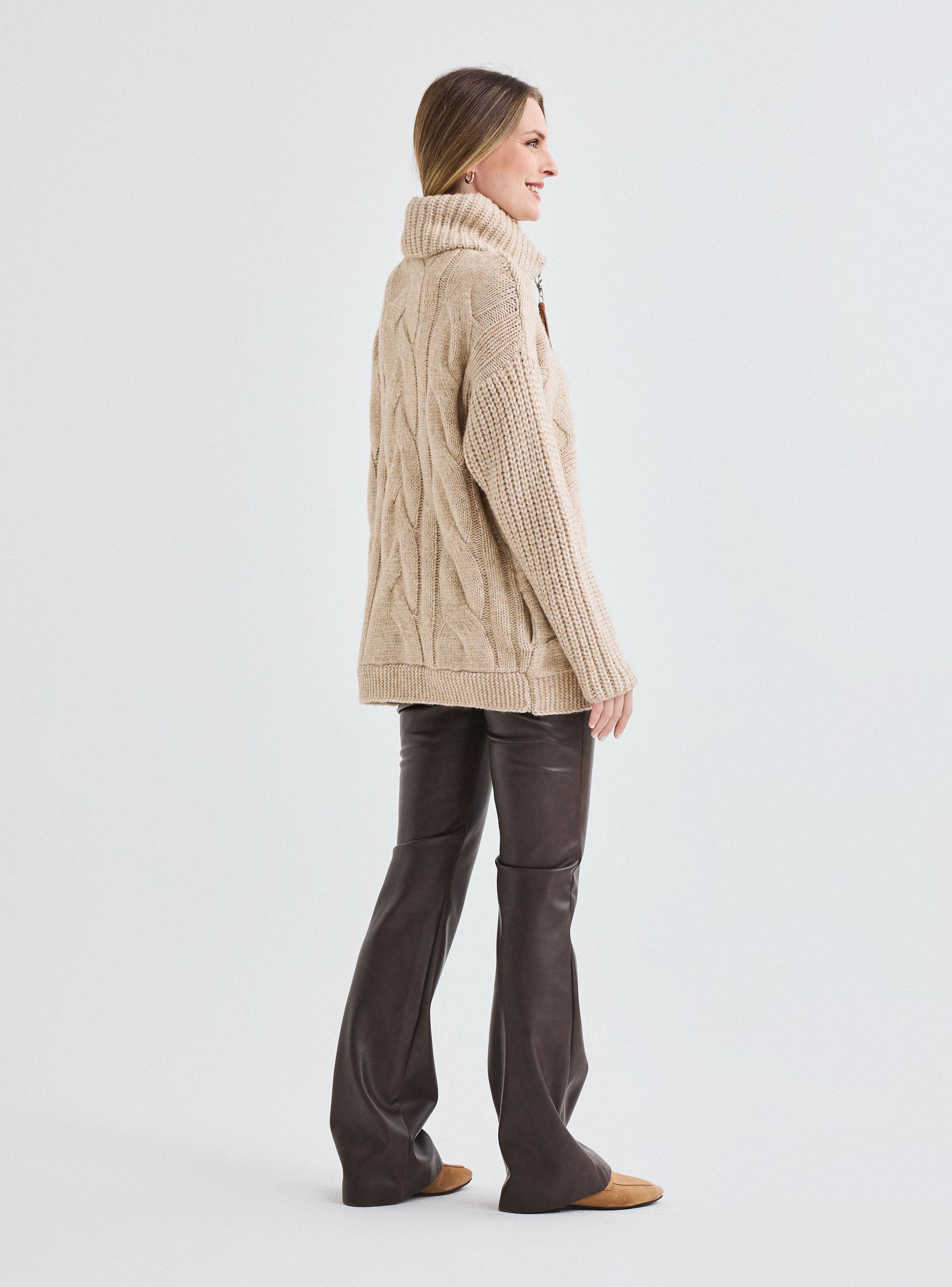 Chaleco Cuello Mok con Cierre-5