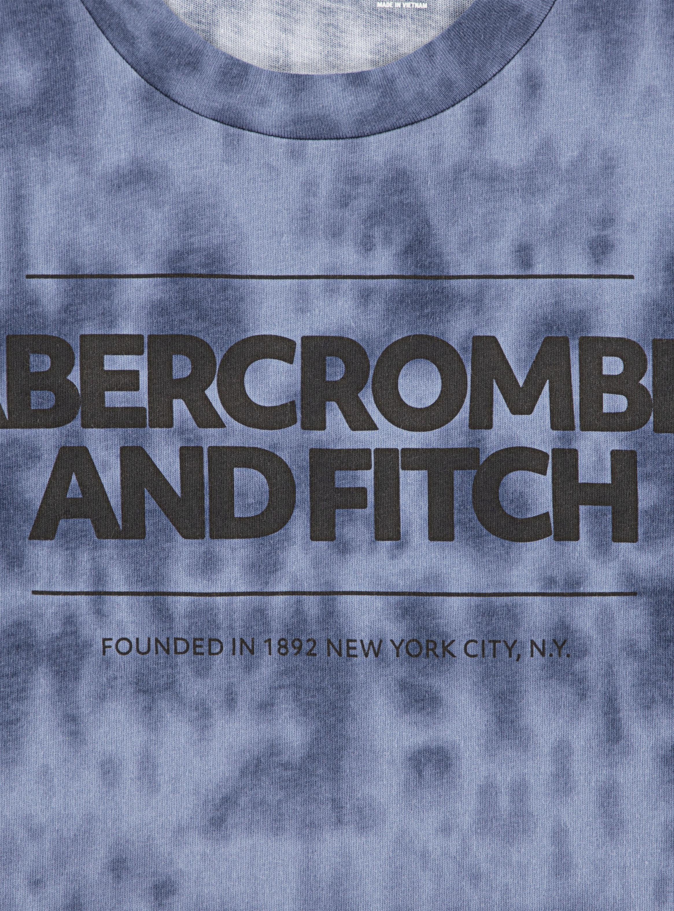 Polera Manga Corta Bleach Tie Dye Logo Niño-2