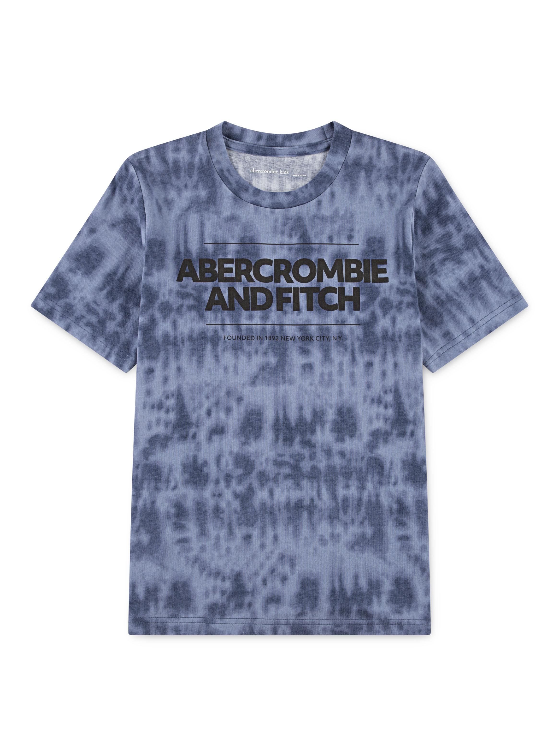 Polera Manga Corta Bleach Tie Dye Logo Niño-3