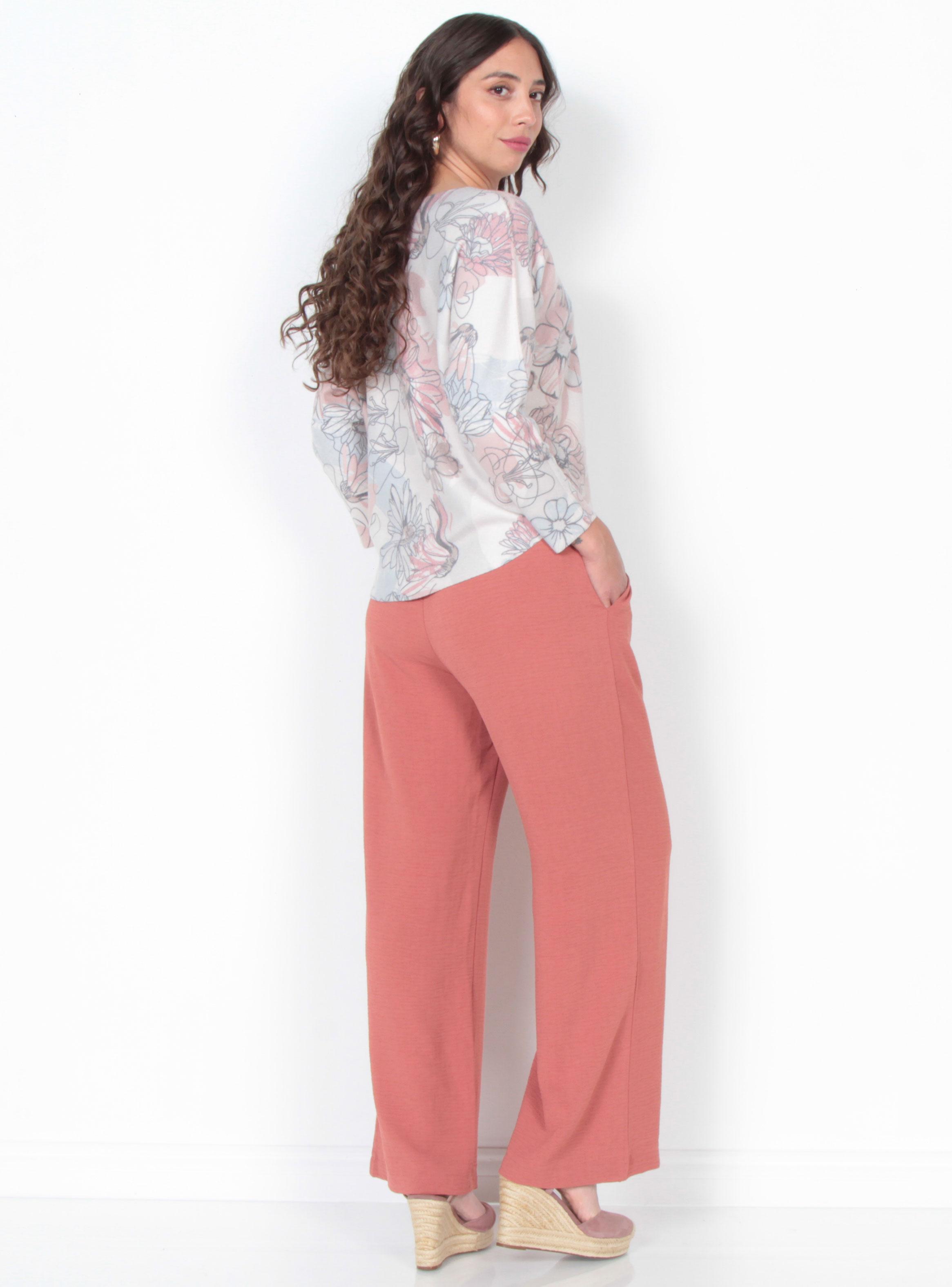 Sweater Manga 3/4 Sublimado Escote Redondo-4