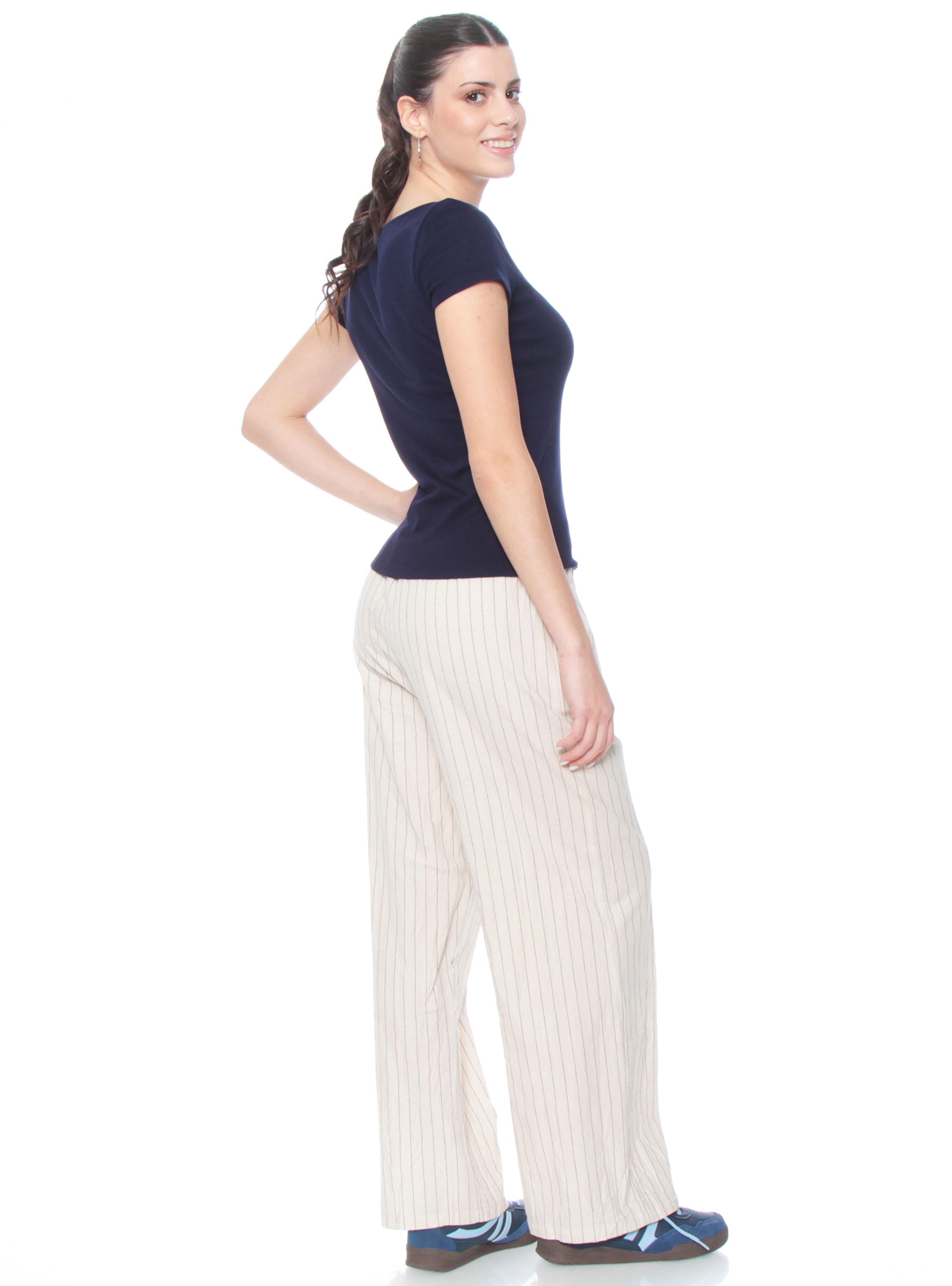 Polera Manga Corta Sólida Escote Cuadrado-4