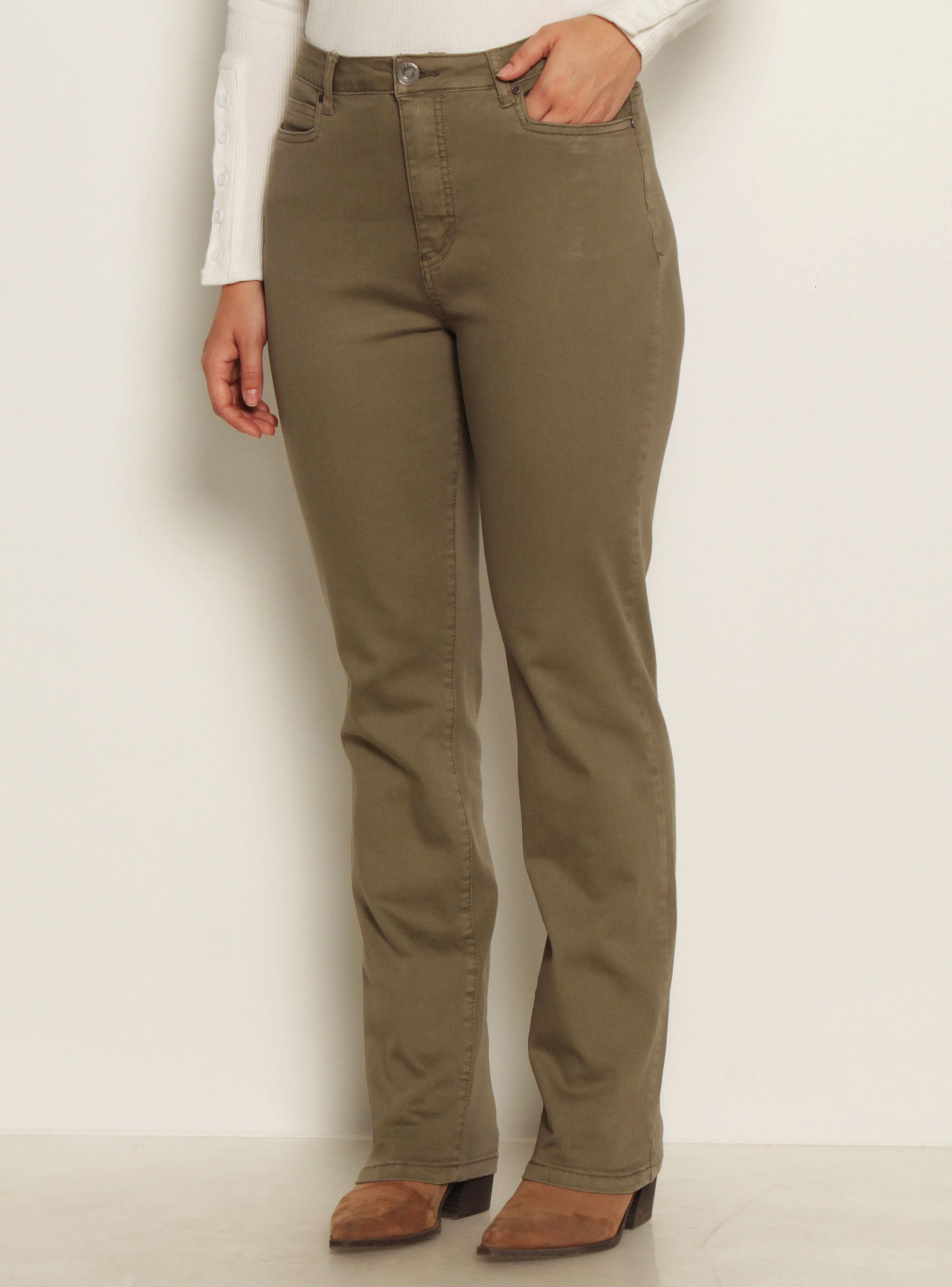 Pantalón Recto Tiro Alto Pretina Mp32-2