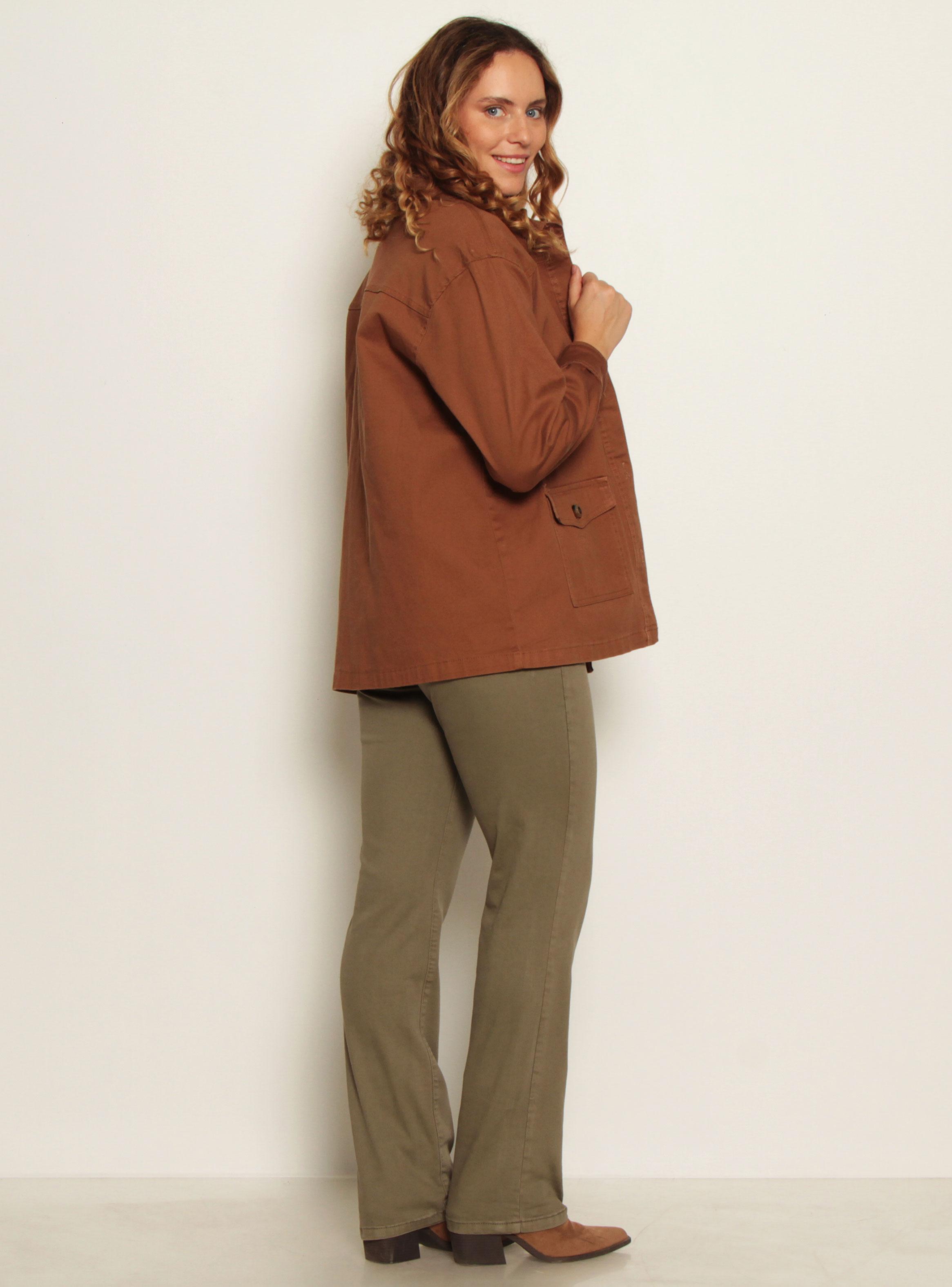 Pantalón Recto Tiro Alto Pretina Mp32-4