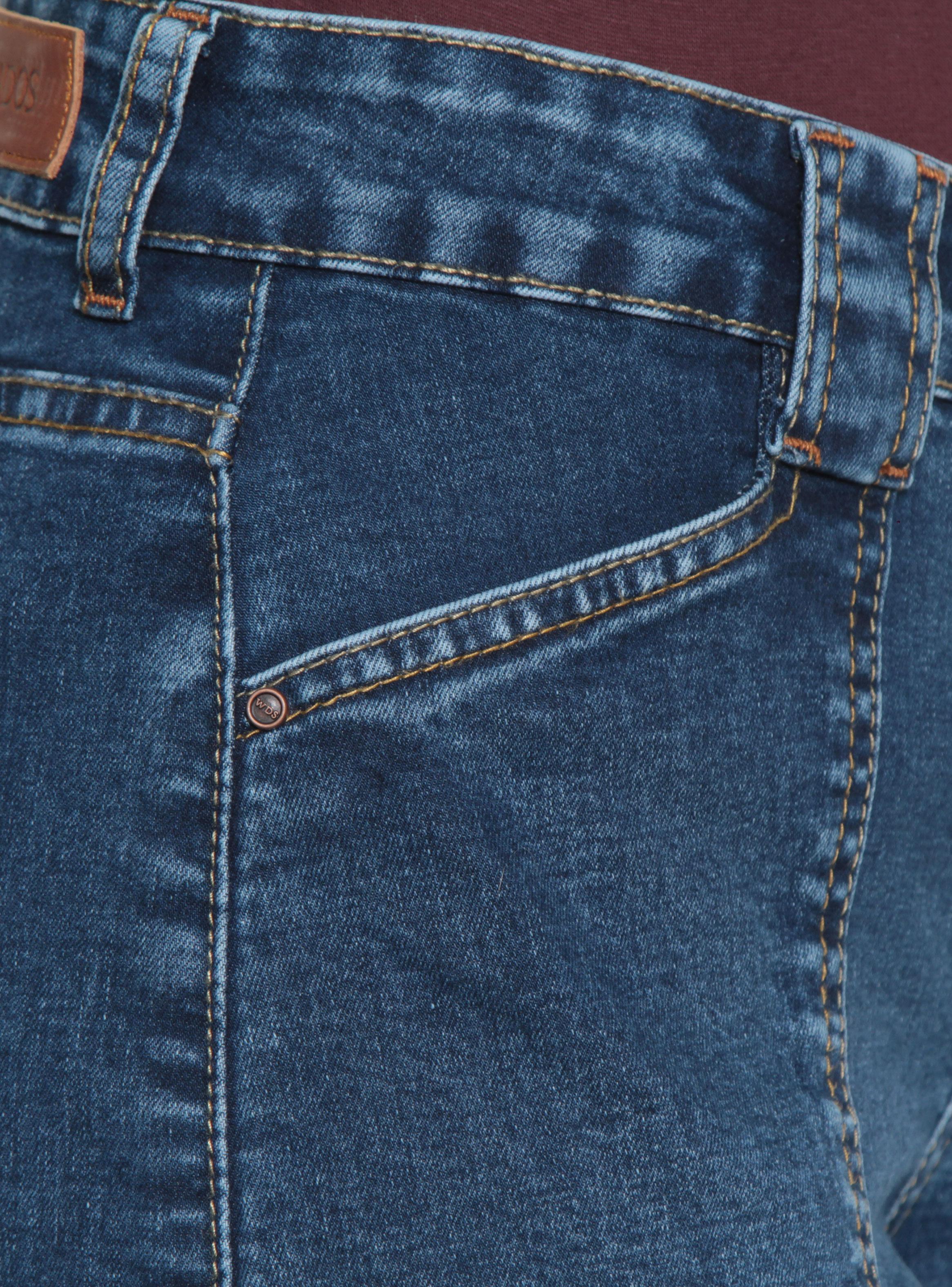 Jeans Wide Cargo Tiro Medio Pretina Básica 1 Botón Ja3-2